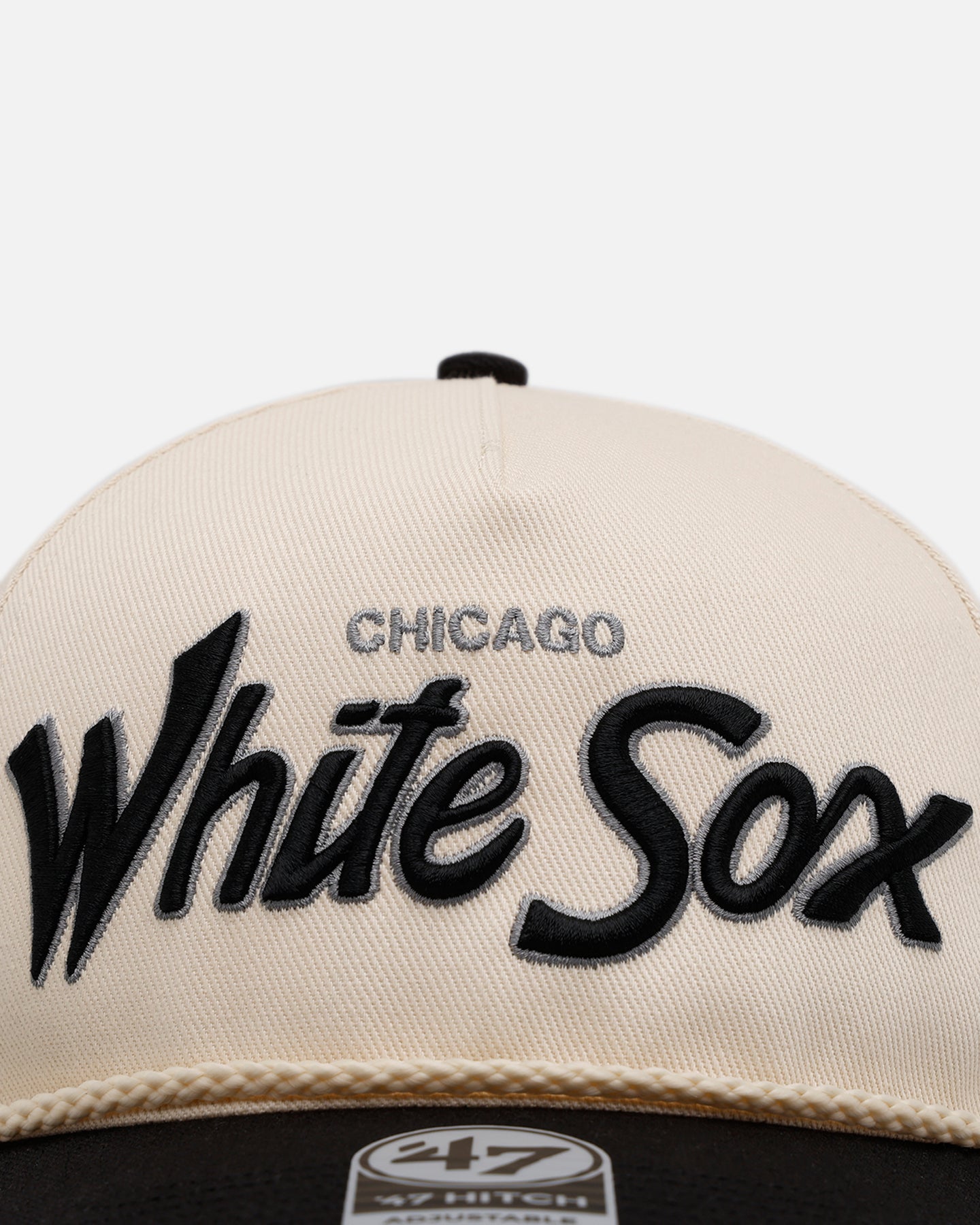 47 Brand Chicago White Sox 'MLB Opening Day' Script Hitch Snapback Natural、mySite、zt4zffjzw