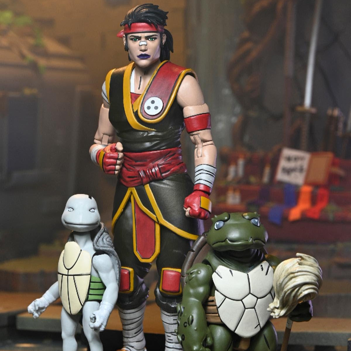 NECA Teenage Mutant Ninja Turtles Casey Marie with Baby Odyn & Uno (The Last Ronin- The Lost Years)、mySite、hgirdovlk