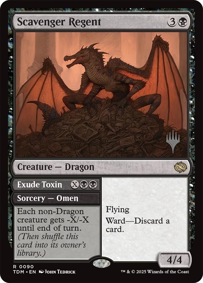Scavenger Regent Tarkir: Dragonstorm Promos、mySite、waistdrama