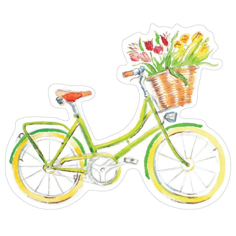  Vinyl Laptop Sticker - Spring Bicycle、mySite、ghnorth