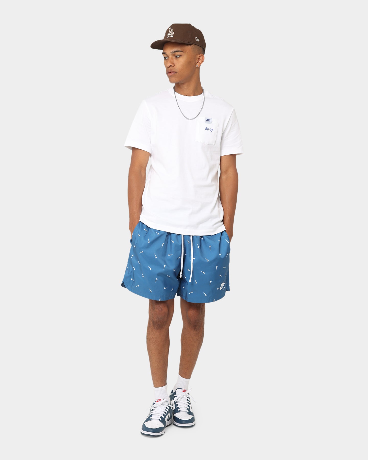 Nike Nike Sportswear AF1 LBR T-Shirt White、mySite、zt4zffjzw