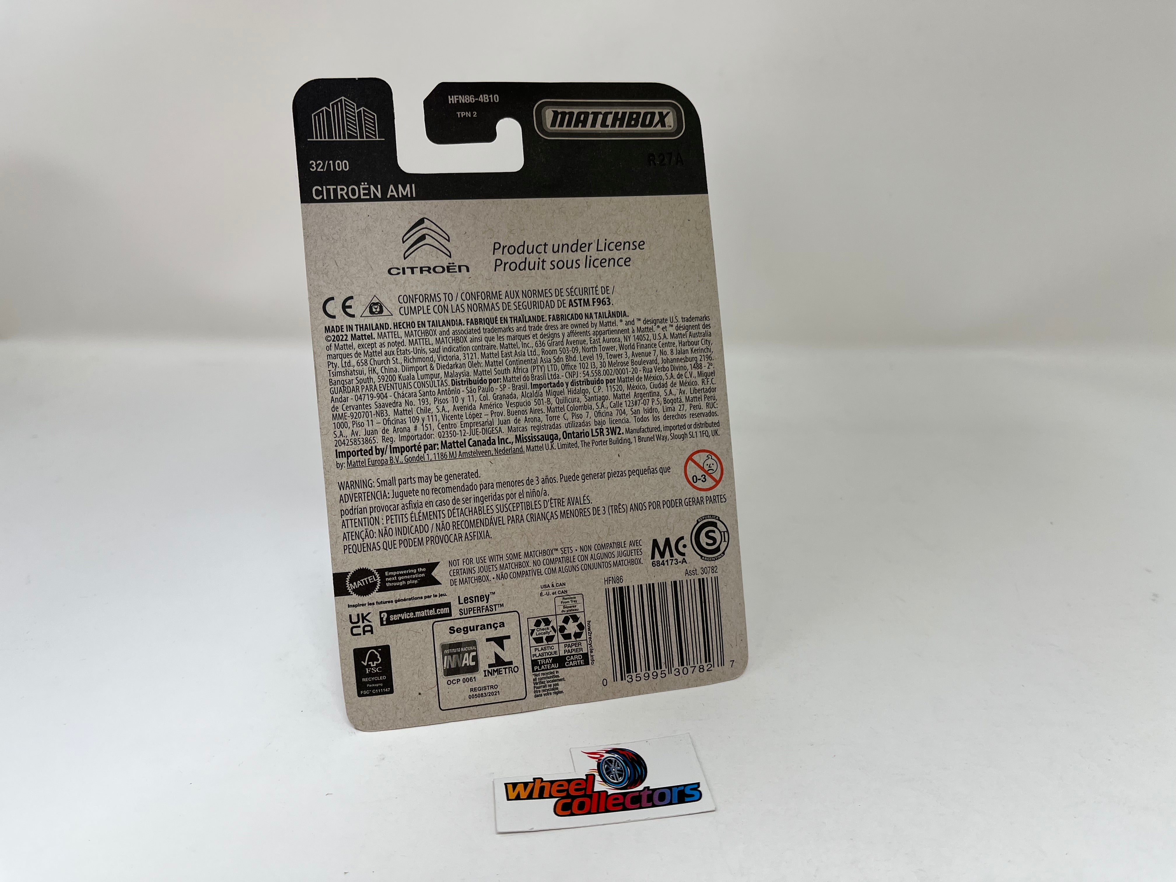 Citroen AMI #32 * Grey * Matchbox Basic Series、mySite、hgirdovlk