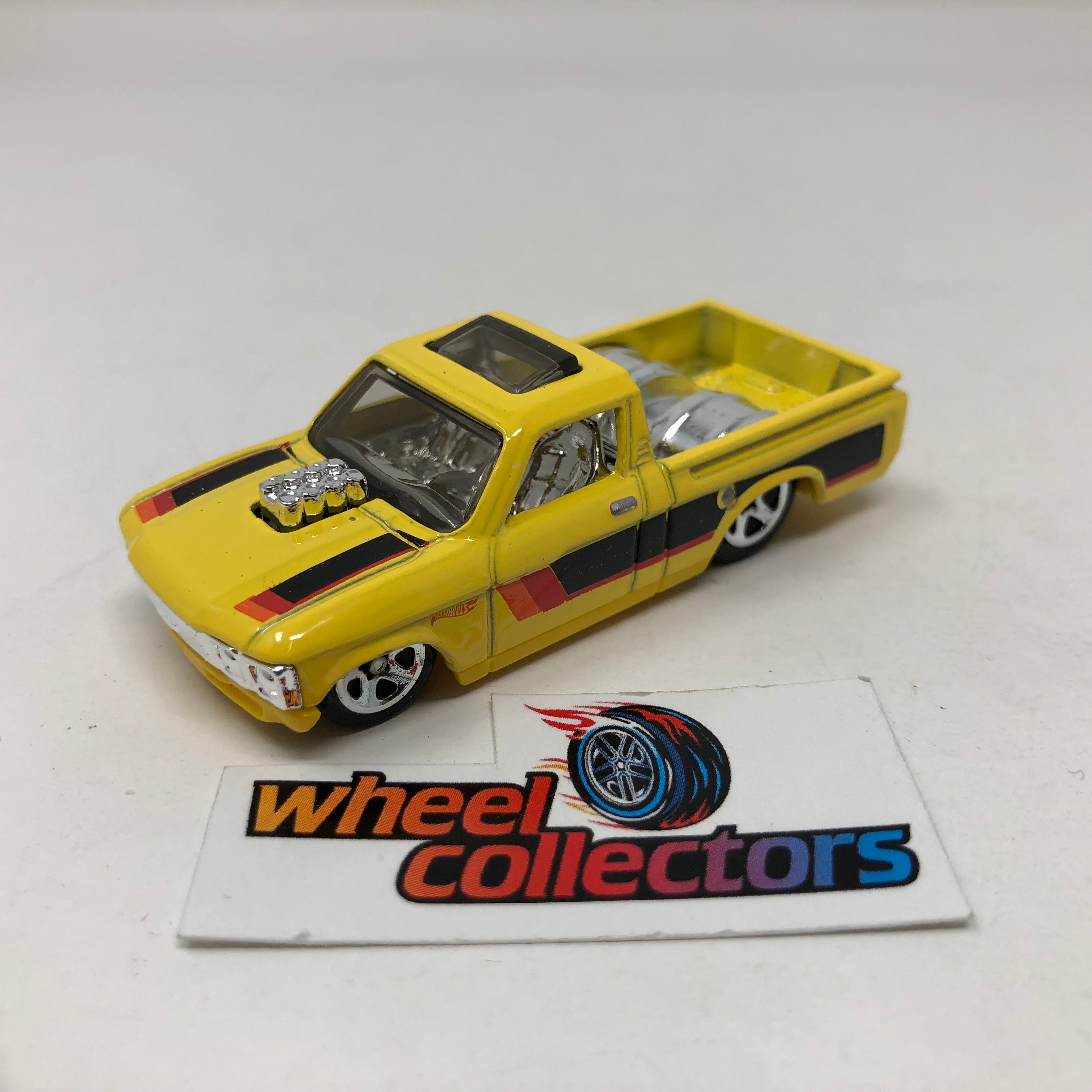 Custom '72 Chevy Luv * Yellow * Hot Wheels Loose 1:64 Scale、mySite、hgirdovlk