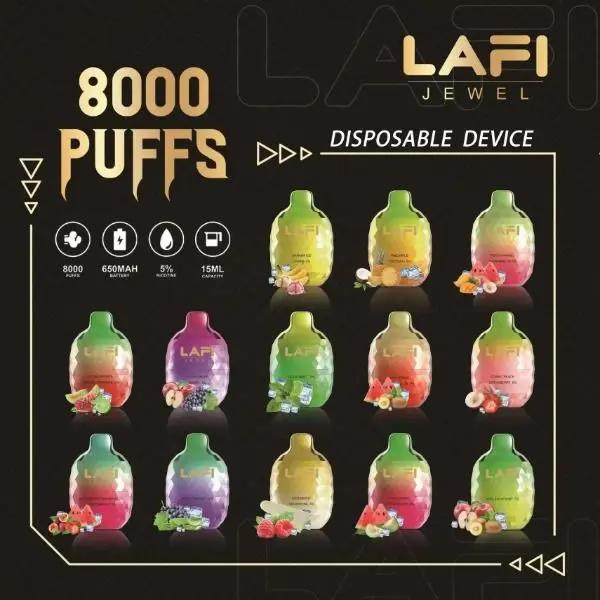 LAFI Jewel 8000 Puffs Rechargeable Vape 15mL、mySite、zt4zffjzw