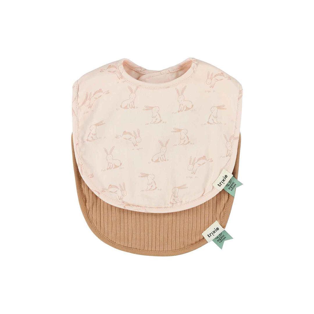  Trixie Newborn Bib 2 Pack Mix - Rosy Rabbit、mySite、merchandisen