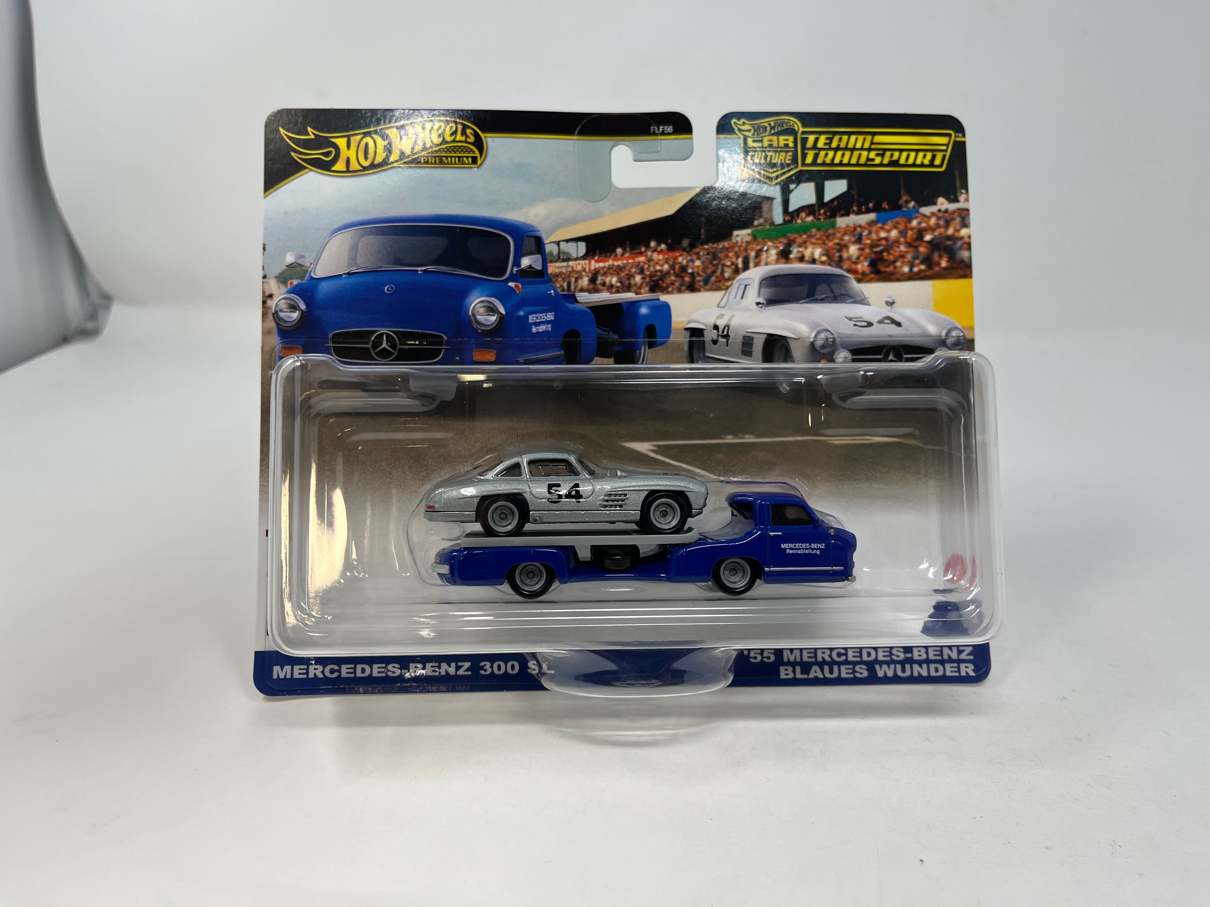 Mercedes-Benz 300 SL & '55 Blaues Wunder * 2024 Hot Wheels Team Transport Case C、mySite、hgirdovlk
