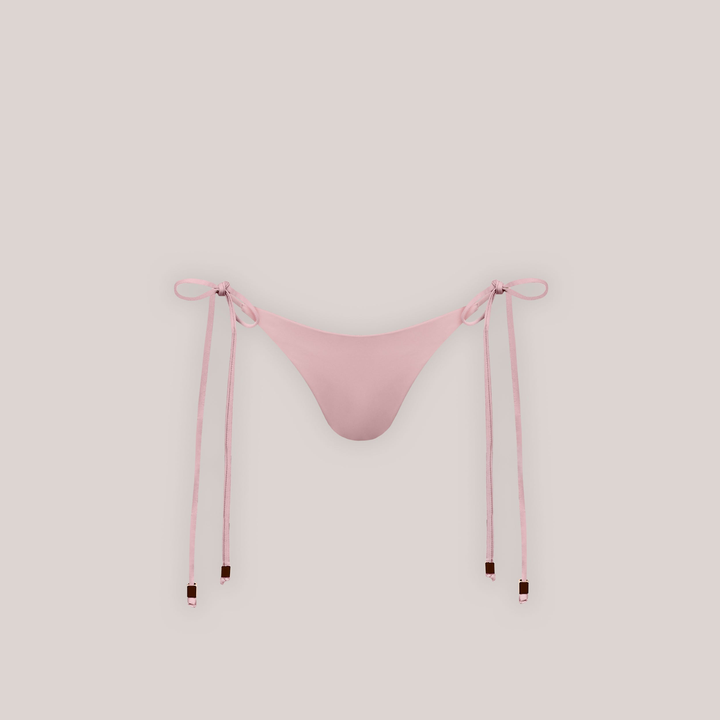 Reversible Tie Side Bikini Thong - Pink/Floral、mySite、bengalsvssteelers