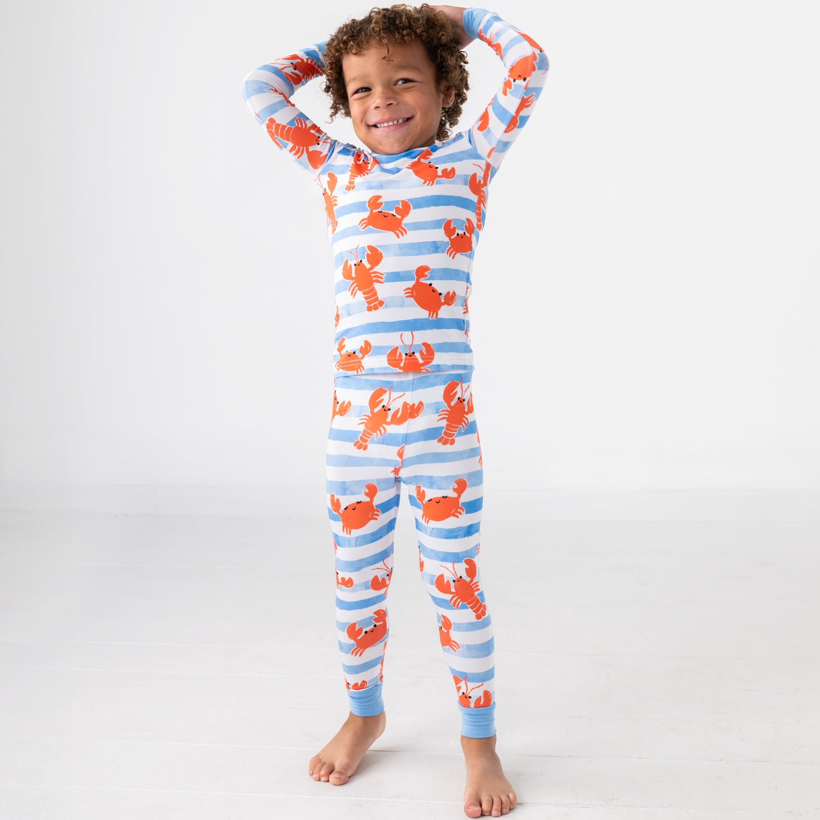 Crustacean Crew Two-Piece Pajama Set、mySite、g9winljtr