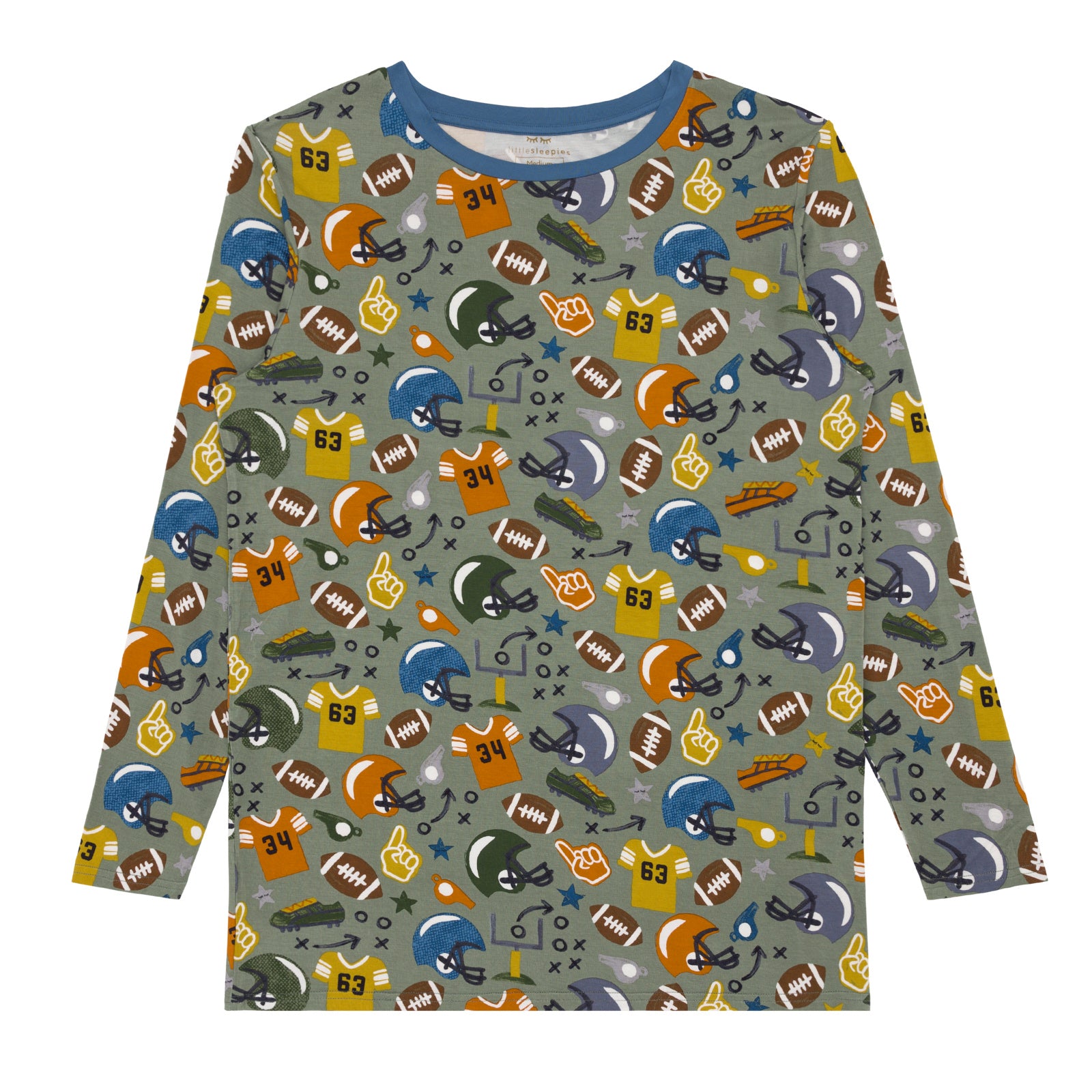  Touchdown Time Men's Pajama Top、mySite、layawaytickets