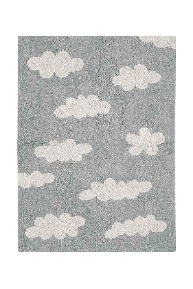 WASHABLE AREA RUG CLOUDS GREY、mySite、gigharbornorthrealestate