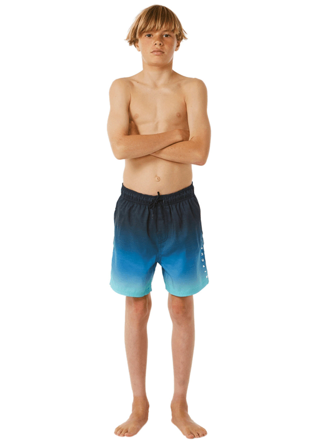 Rip Curl Boys' Fade Volley Swim Trunks (Big Kid)、mySite、noshort