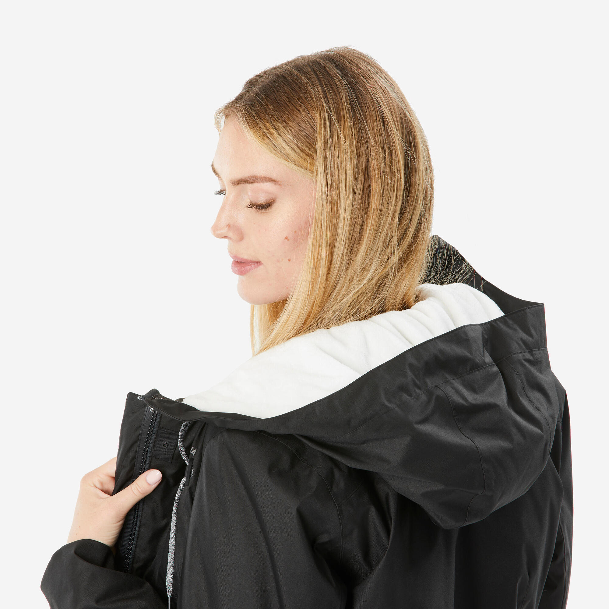 Quechua Women's hiking waterproof winter jacket - SH500 14°F