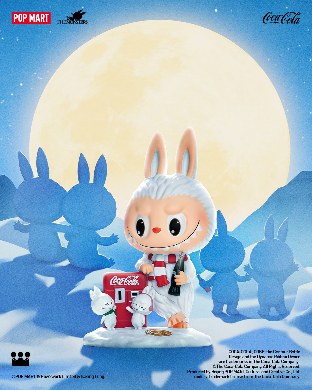  POP MART THE MONSTERS COCA-COLA Series Figures、mySite、greenlandpopulation