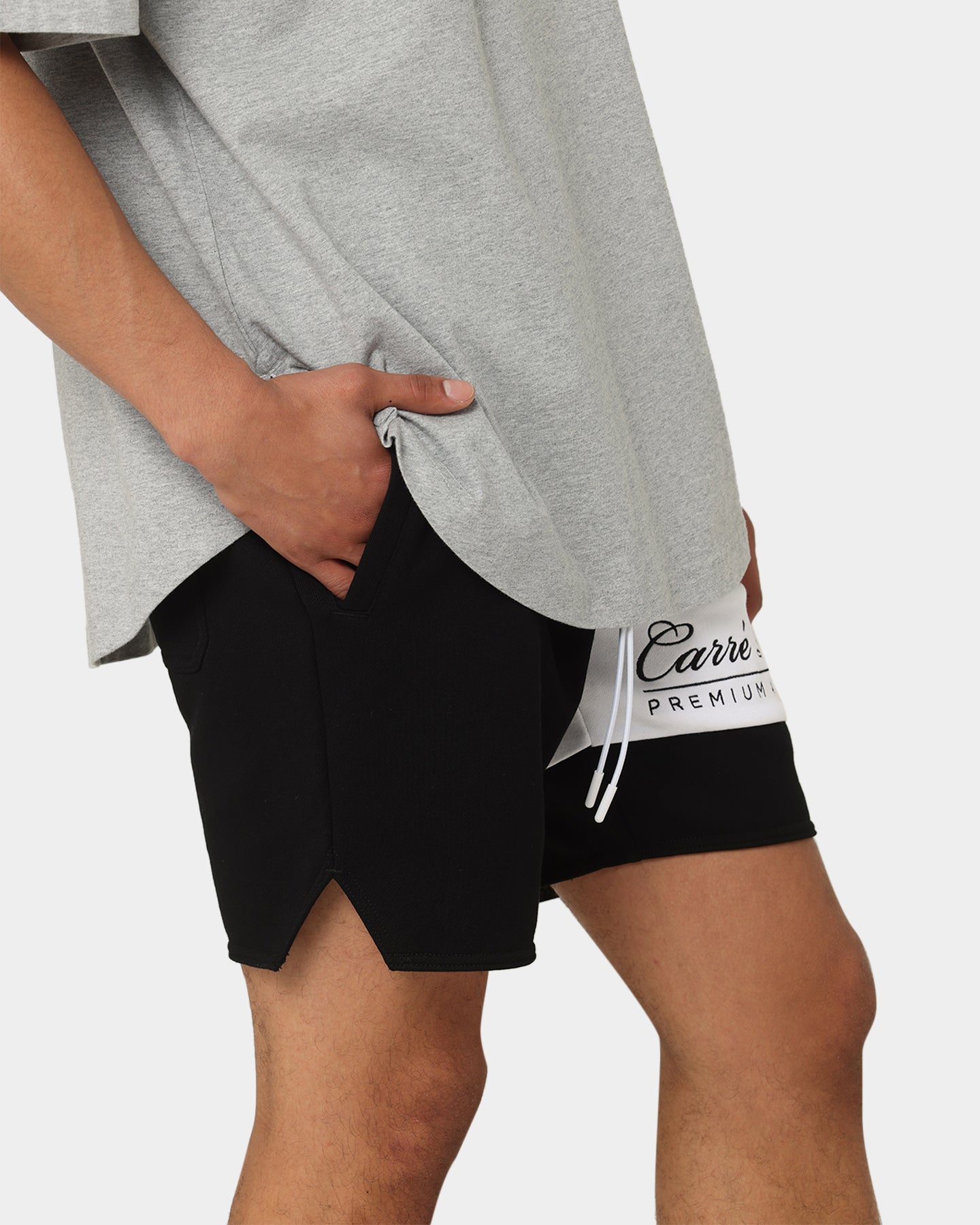 Carre Premium Athletic Sweat Shorts Black、mySite、zt4zffjzw