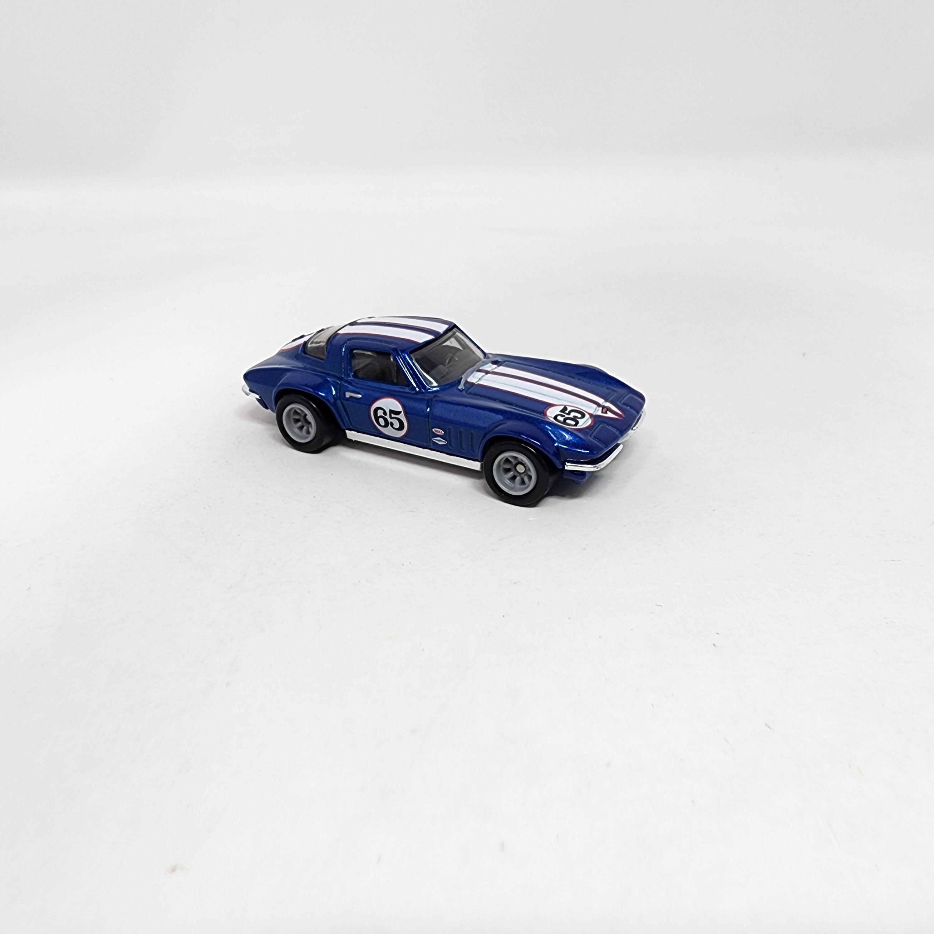 Custom Corvette Stingray Coupe * Blue * 1:64 scale Loose Diecast Hot Wheels、mySite、hgirdovlk