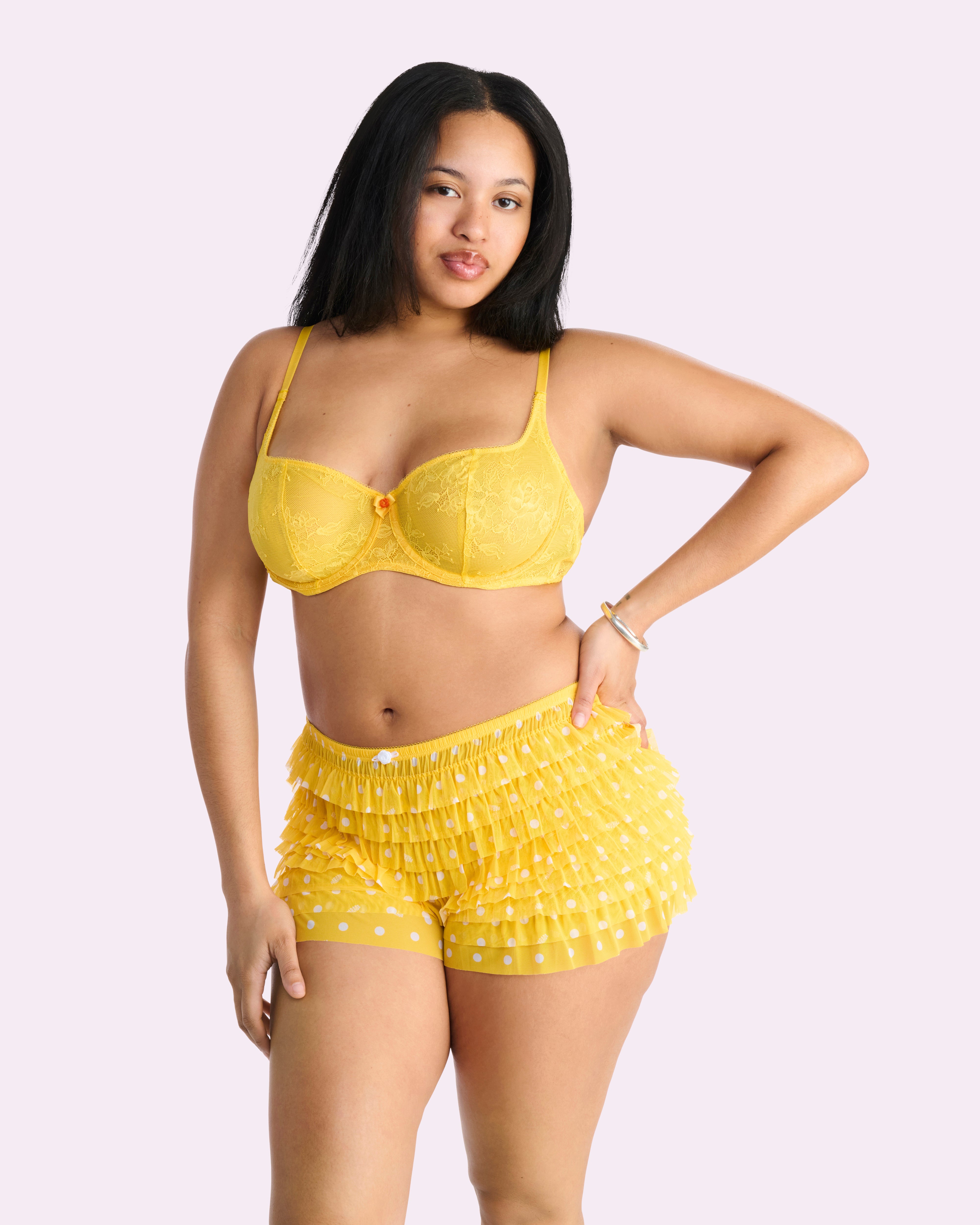 Silky Mesh Flutter Bloomer | Silky Mesh (Parade Dots)、mySite、bengalsvssteelers