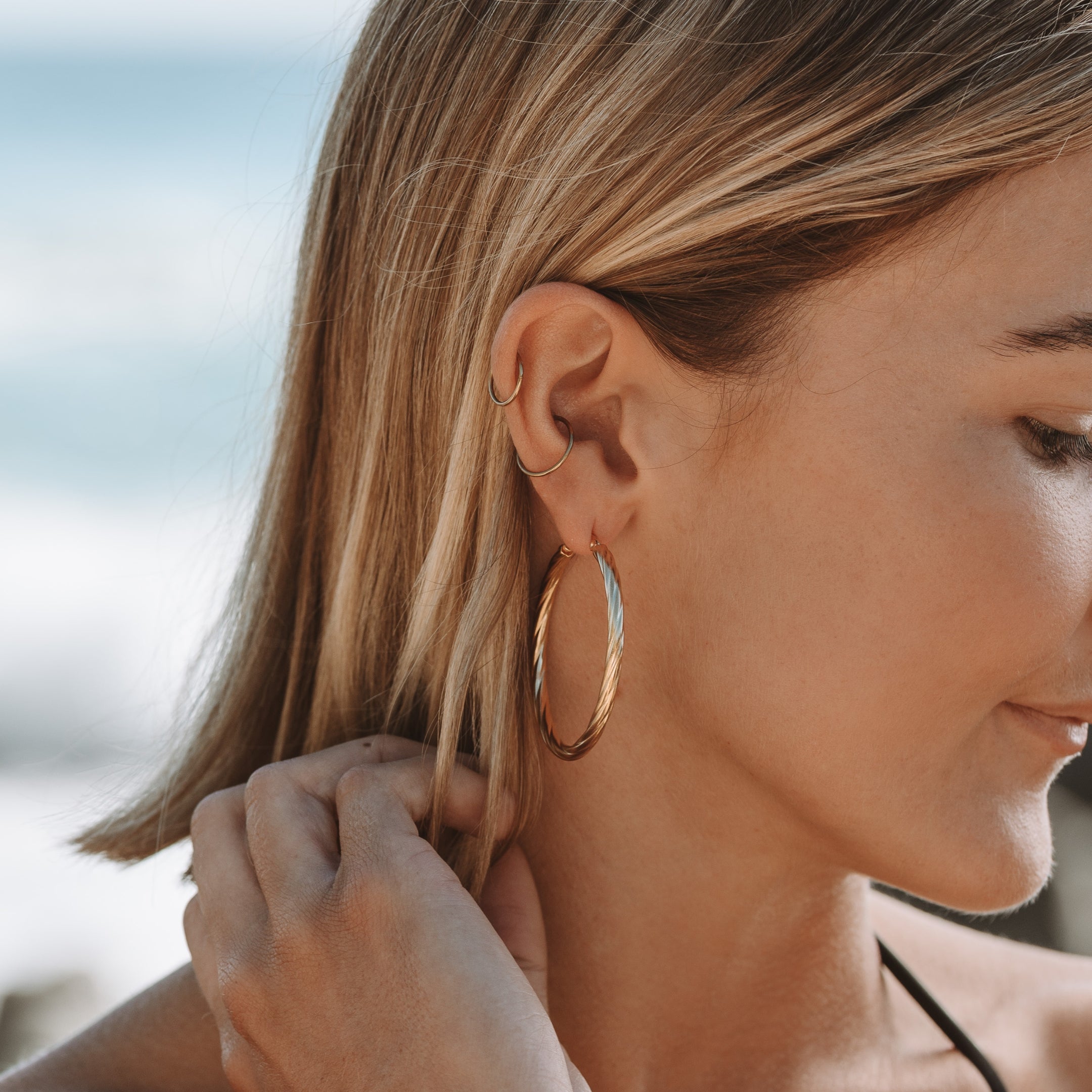 Bold Twisted Hoops、mySite、hinf8tx79