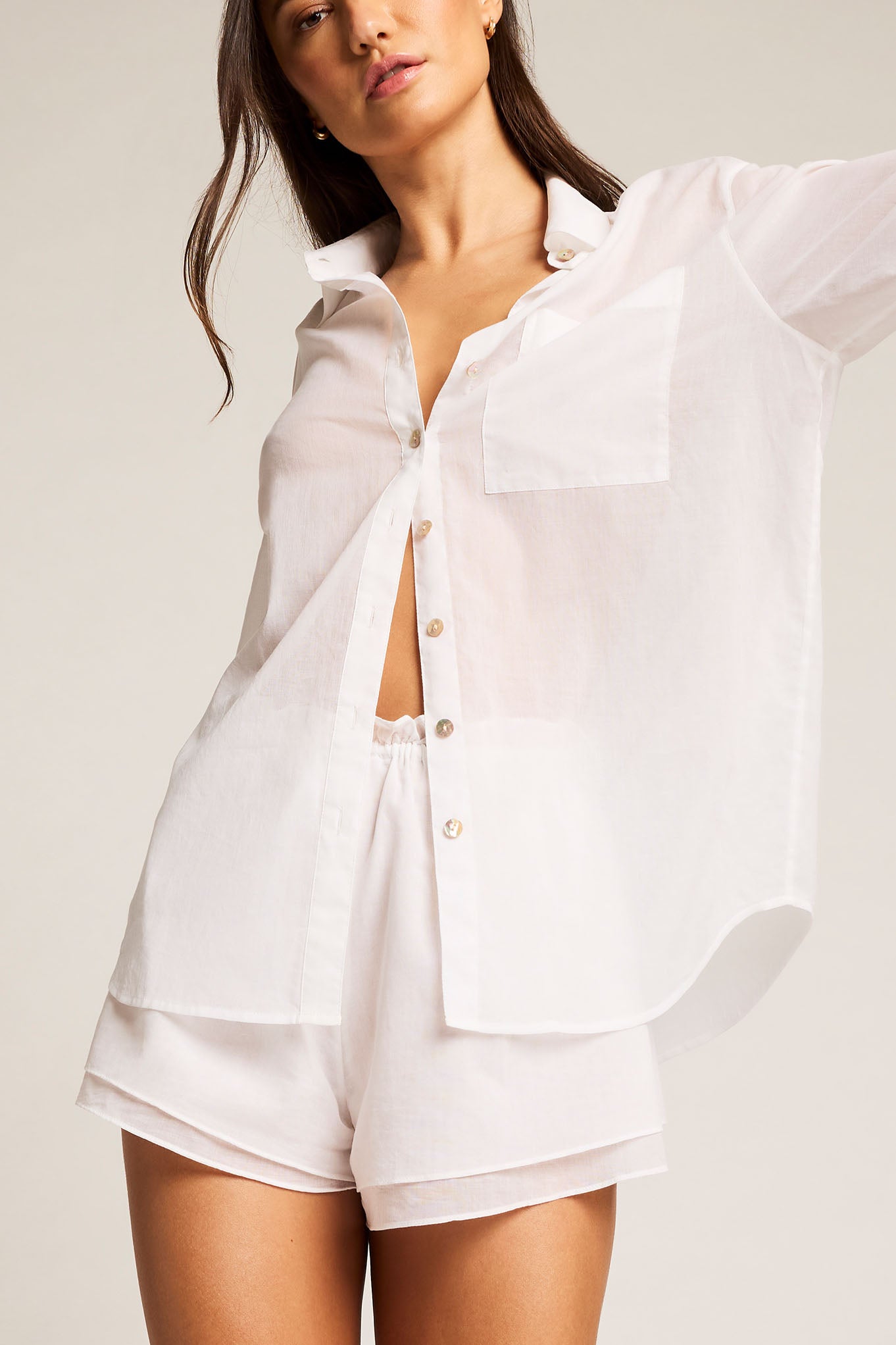 Island Shirt in White、mySite、bengalsvssteelers