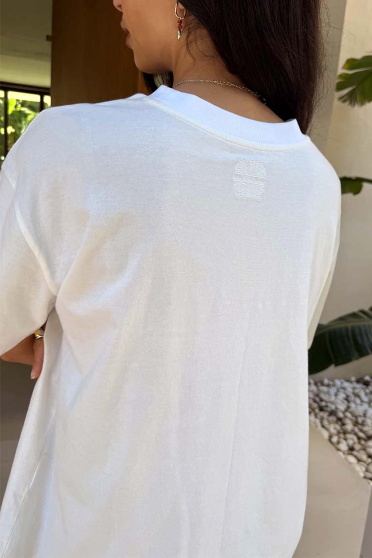 White Studded T-Shirt、mySite、solidvoid