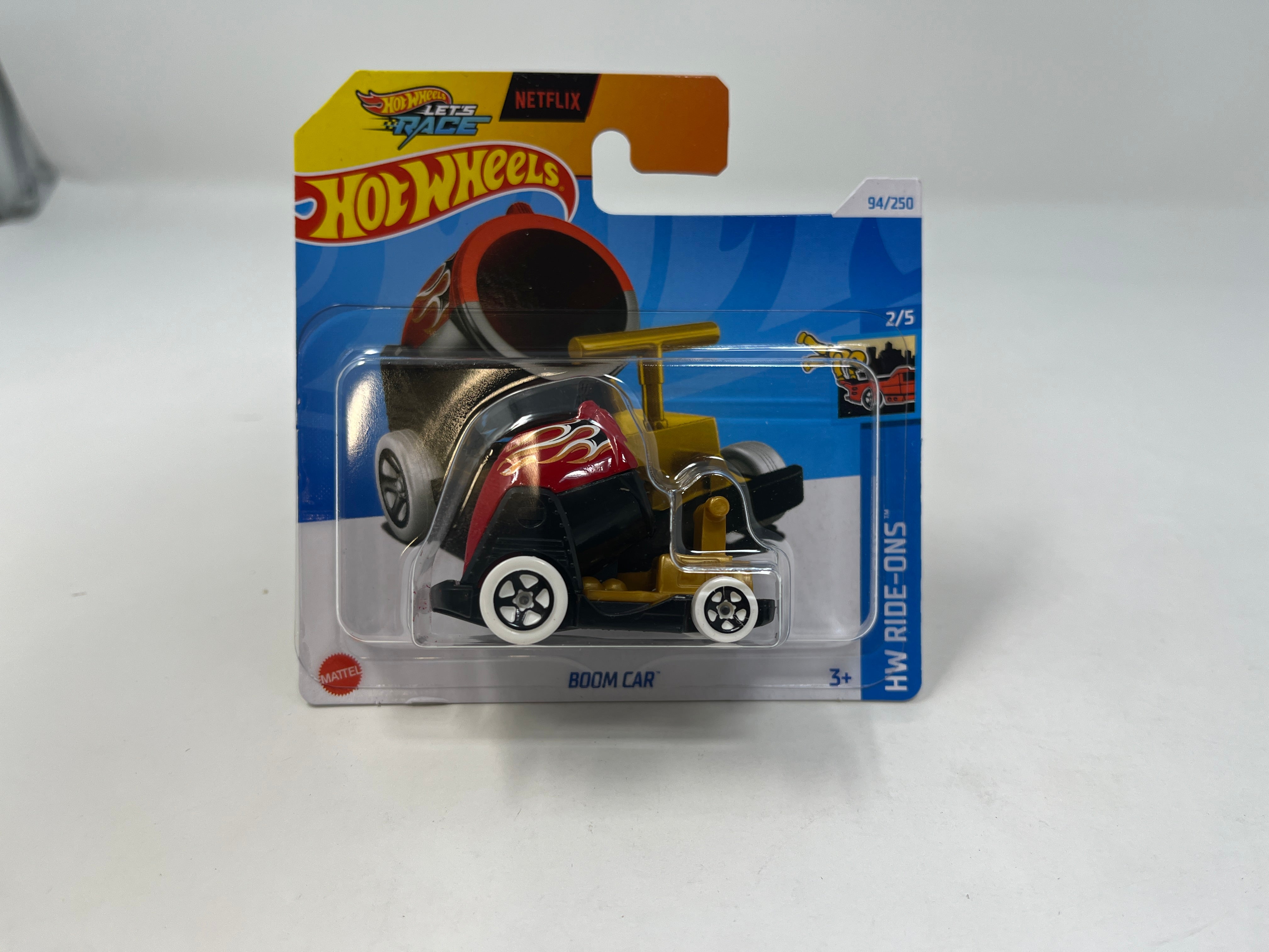 Boom Car #94 * Red/Black * 2024 Hot Wheels SHORT CARD Case L、mySite、hgirdovlk