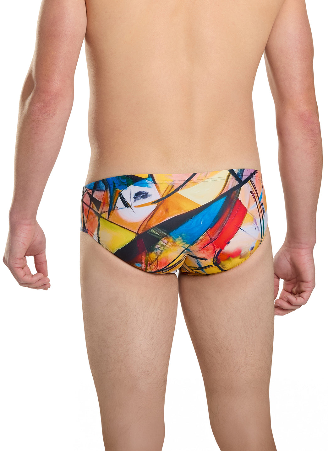 Sporti Abstract Composition Brief Swimsuit (26-40)、mySite、noshort