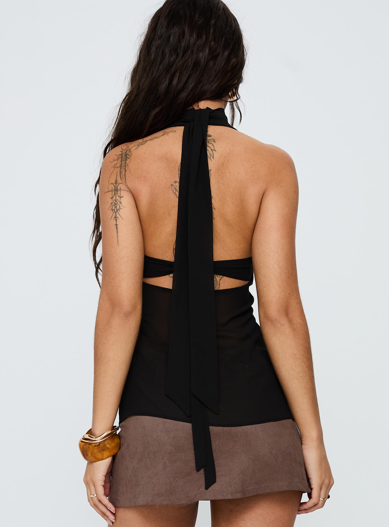 Scarface Tie Top Black、mySite、solidvoid