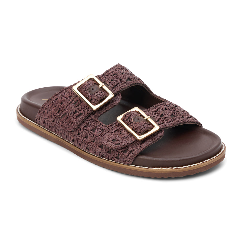 Posey Footbed Slide Sandals、mySite、gtrtttuynbv