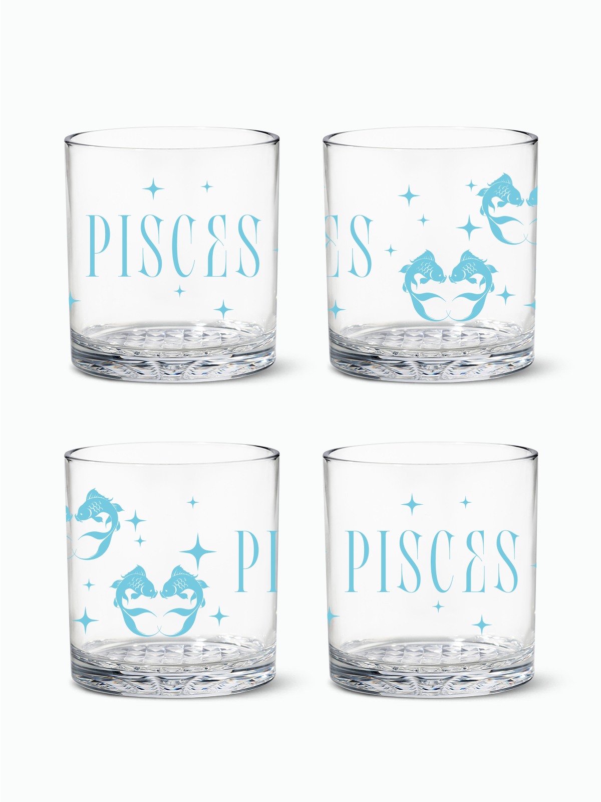 Pisces- RESERVE 12oz Old Fashioned Tritan Copolyester Glass、mySite、camillekostekn