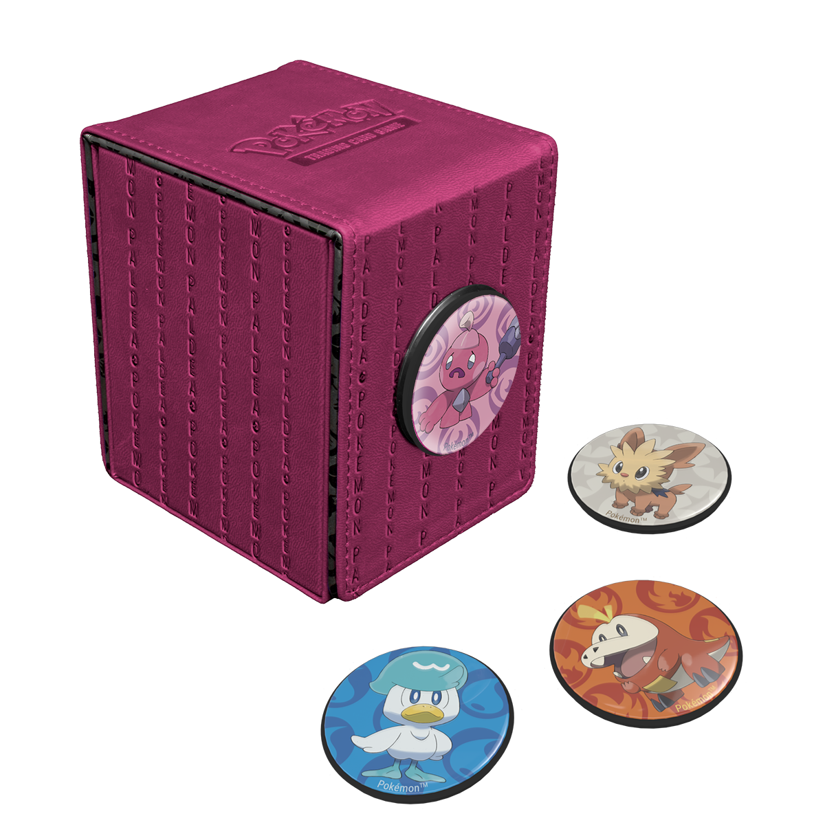 Ultra PRO Pokémon Alcove Click Deck Box - Paldea、mySite、waistdrama