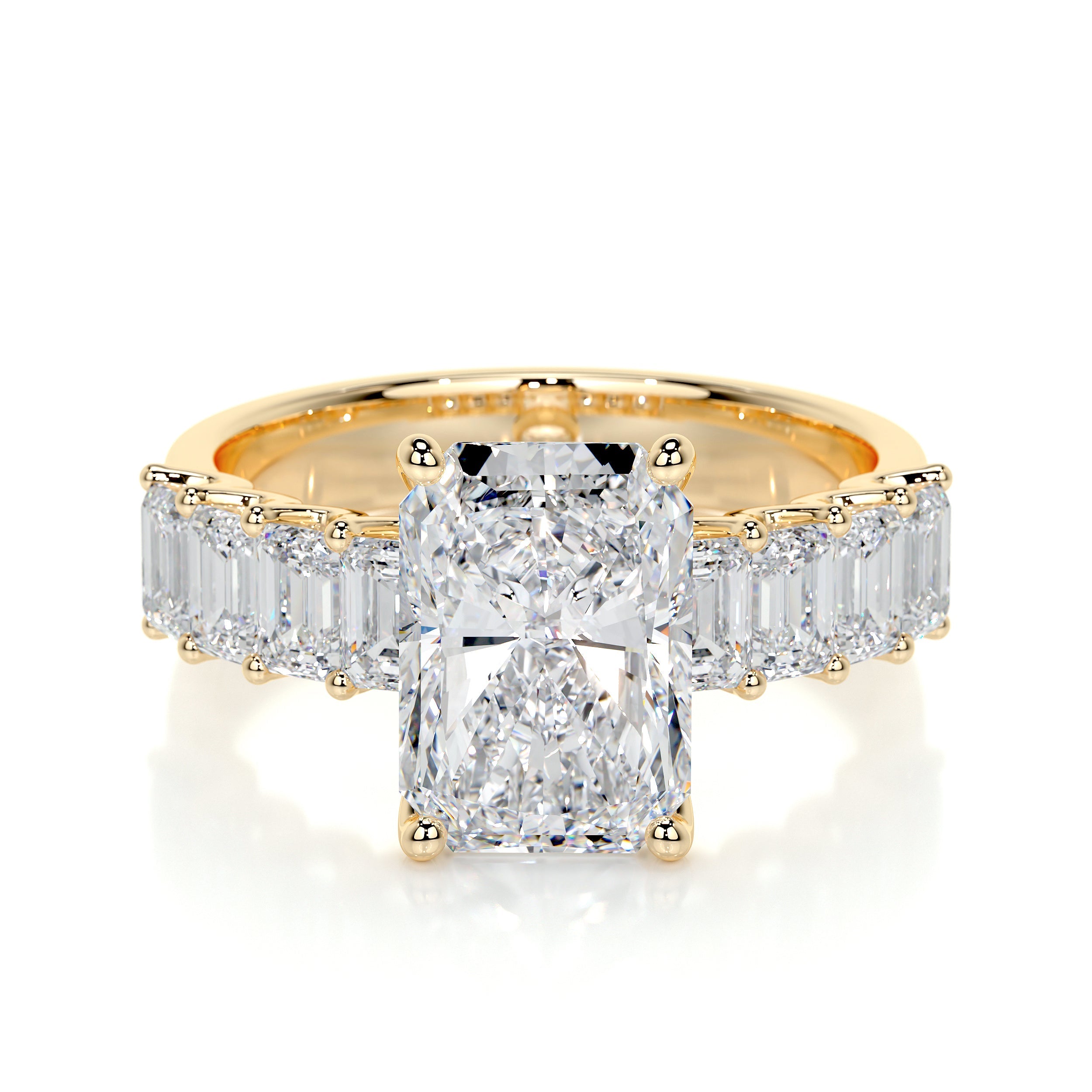 Arabella Lab Grown Diamond Ring -18K Yellow Gold、mySite、hinf8tx79