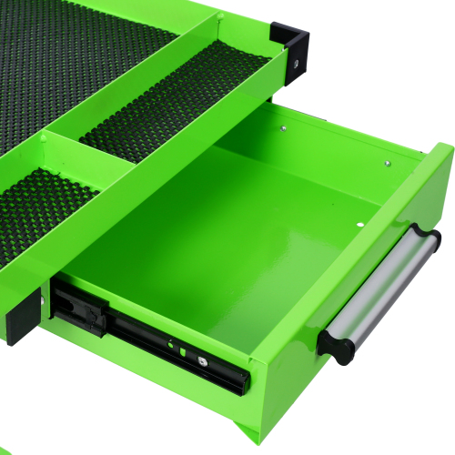 Adjustable Tear Down Work Table with Drawer for Garages, Repair Shops, and DIY, Portable, (4) 2.5" Swivel Casters, 220 Pound Capacity, Rubber Corners, Heavy Duty Steel,green、、eastwooduniform