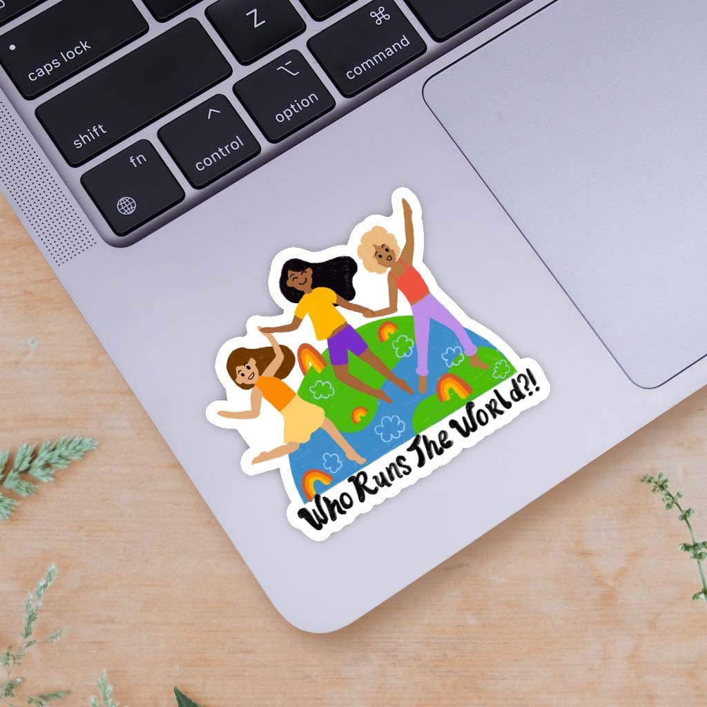  Who Runs The World?! Sticker、mySite、ghnorth