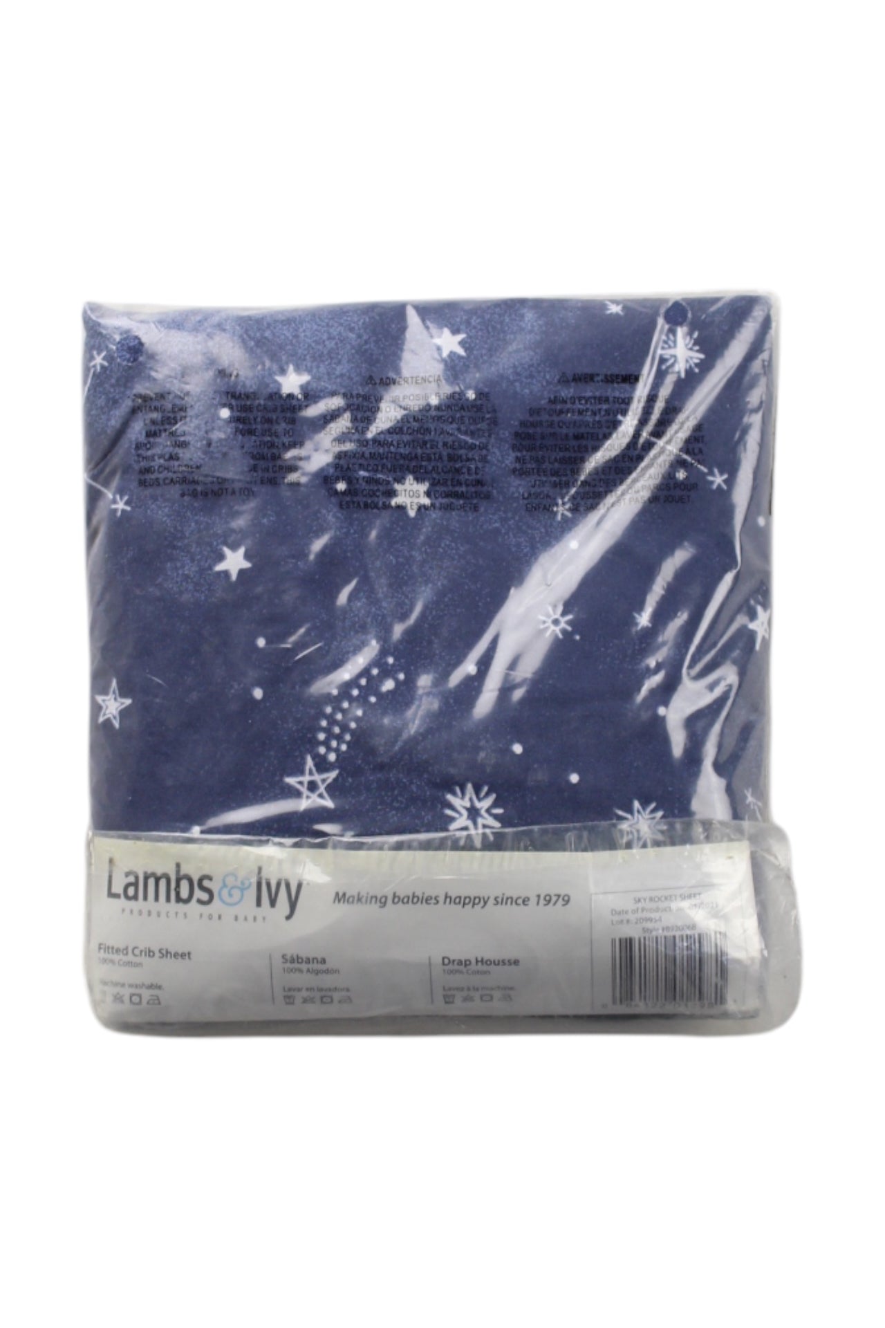 Lambs & Ivy Fitted Crib Sheet O/S、mySite、g9winljtr