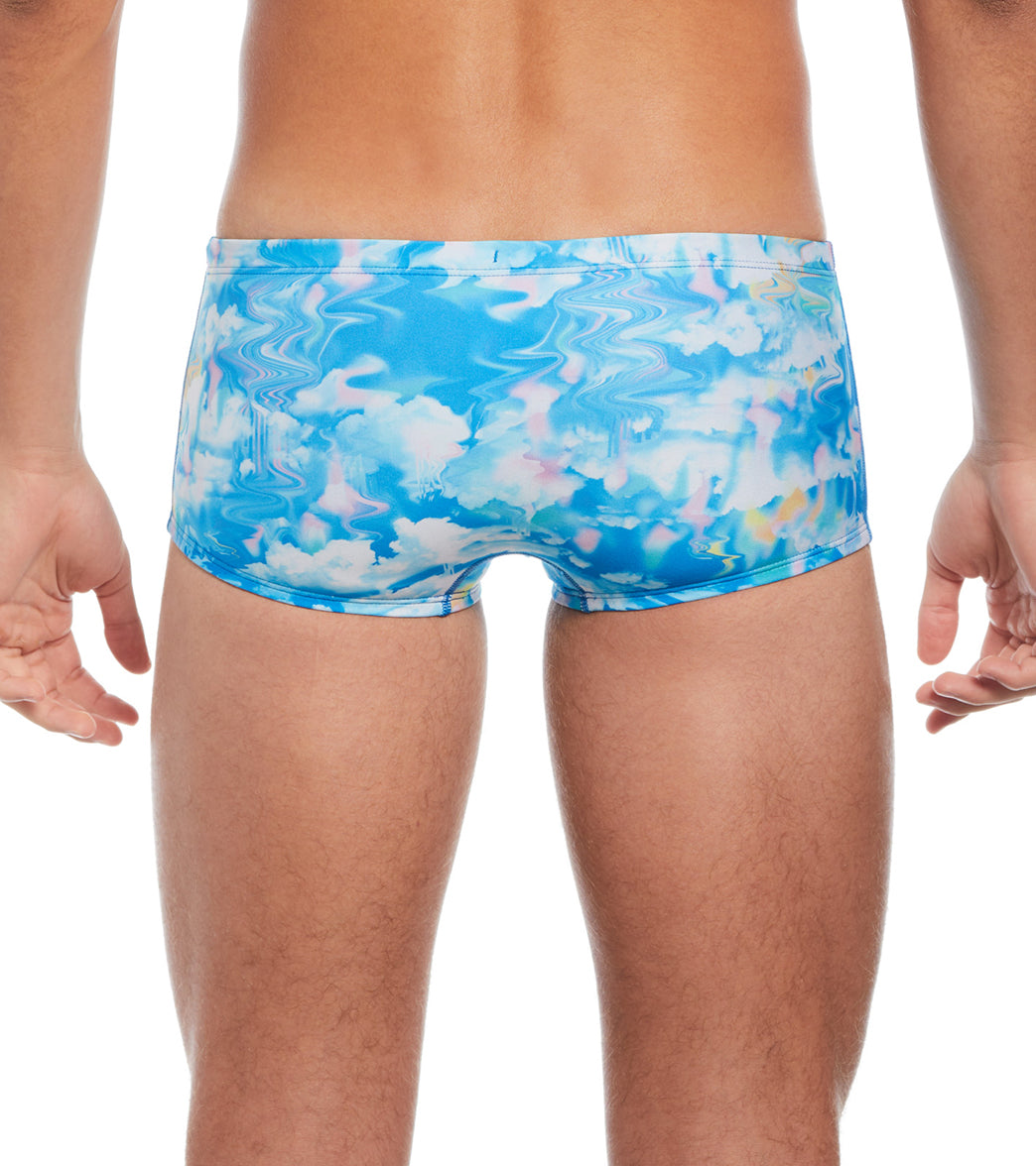 Nike Men's Hydrastrong Multi Print Square Leg Swimsuit、mySite、noshort