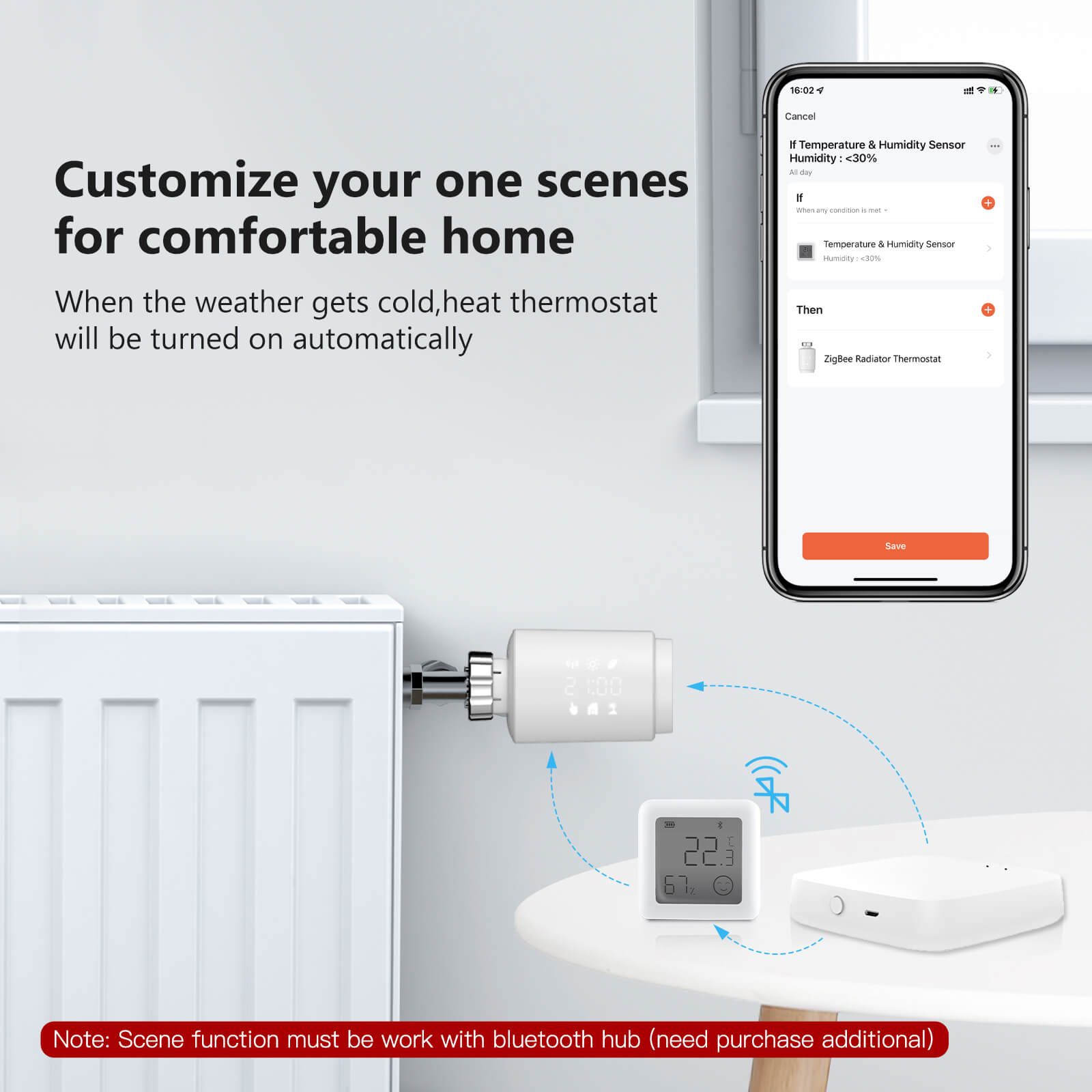 Customize your one scenes for comfortable home
