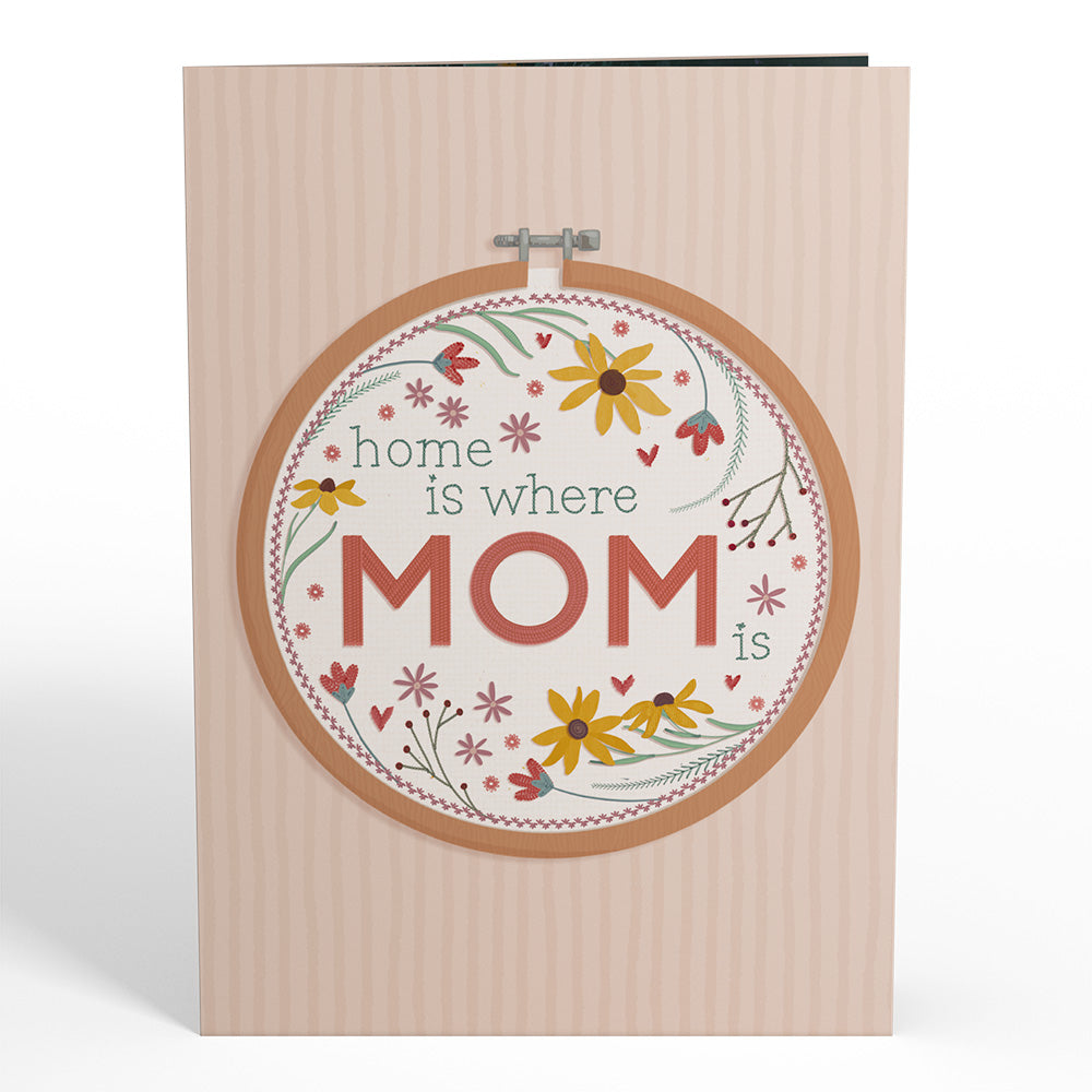 Home Is Where Mom Is Light-Up Pop-Up Card、mySite、solidvoid