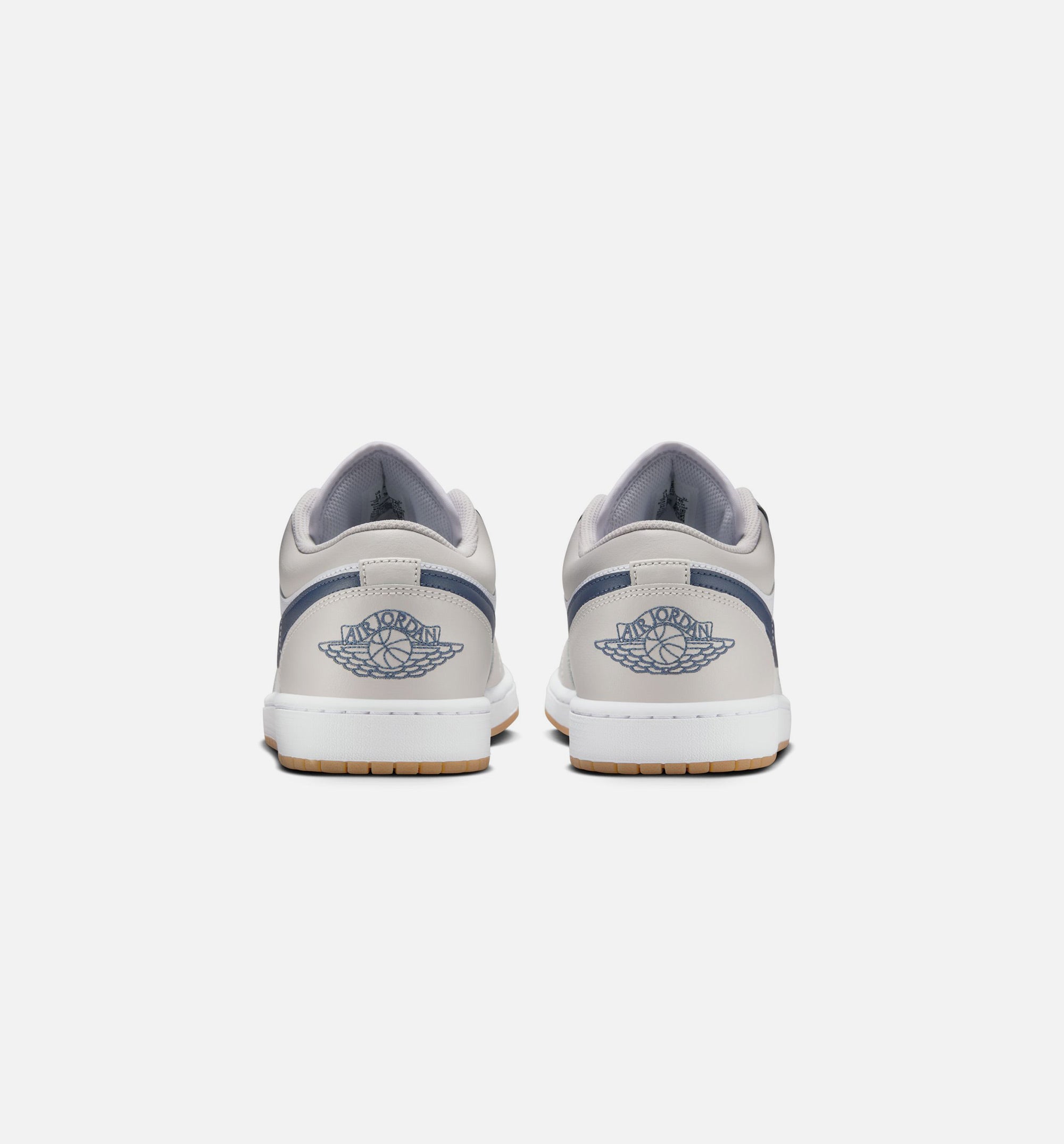 Air Jordan 1 Low Retro Mens Lifestyle Shoe - White/Neutral Grey/Gum Medium Brown/Midnight Navy、mySite、dreamappss