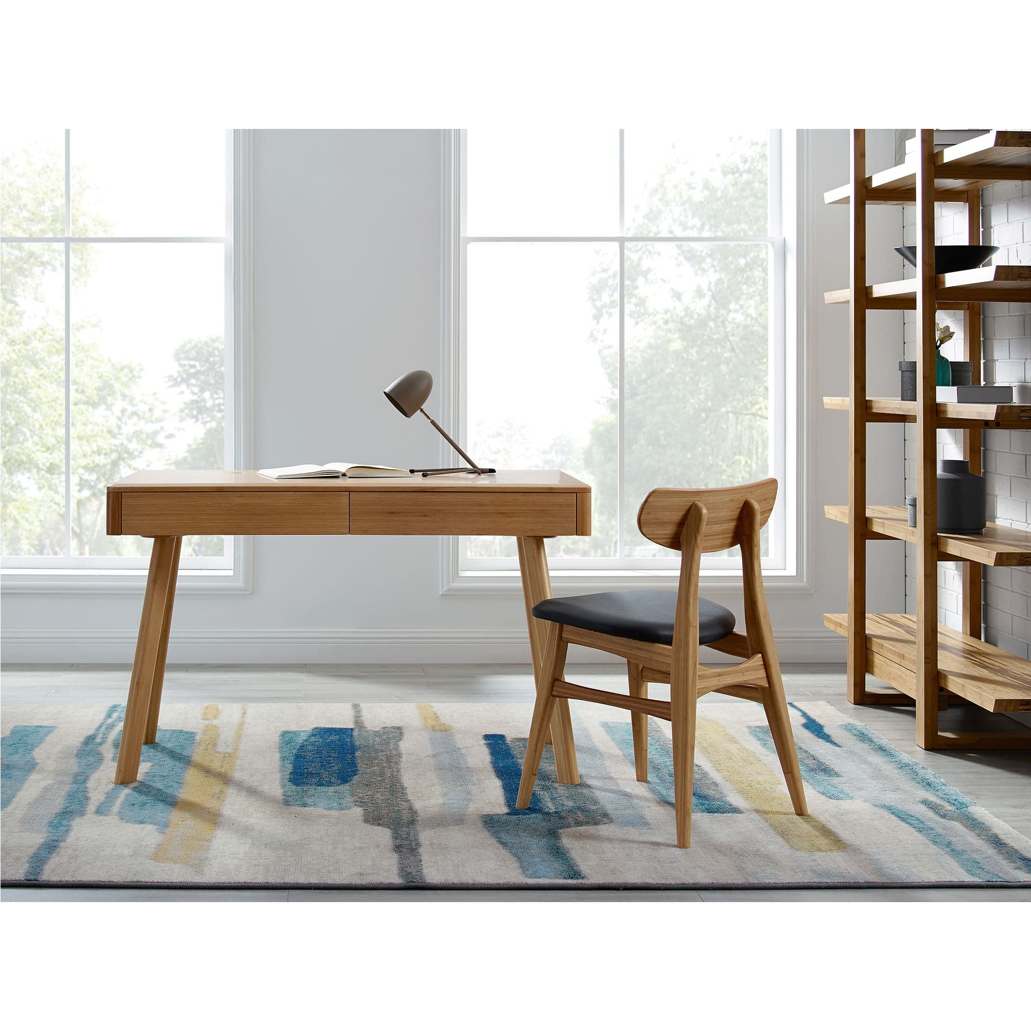 Cassia Dining Chair With Leather Seat (set of 2)、mySite、neckold