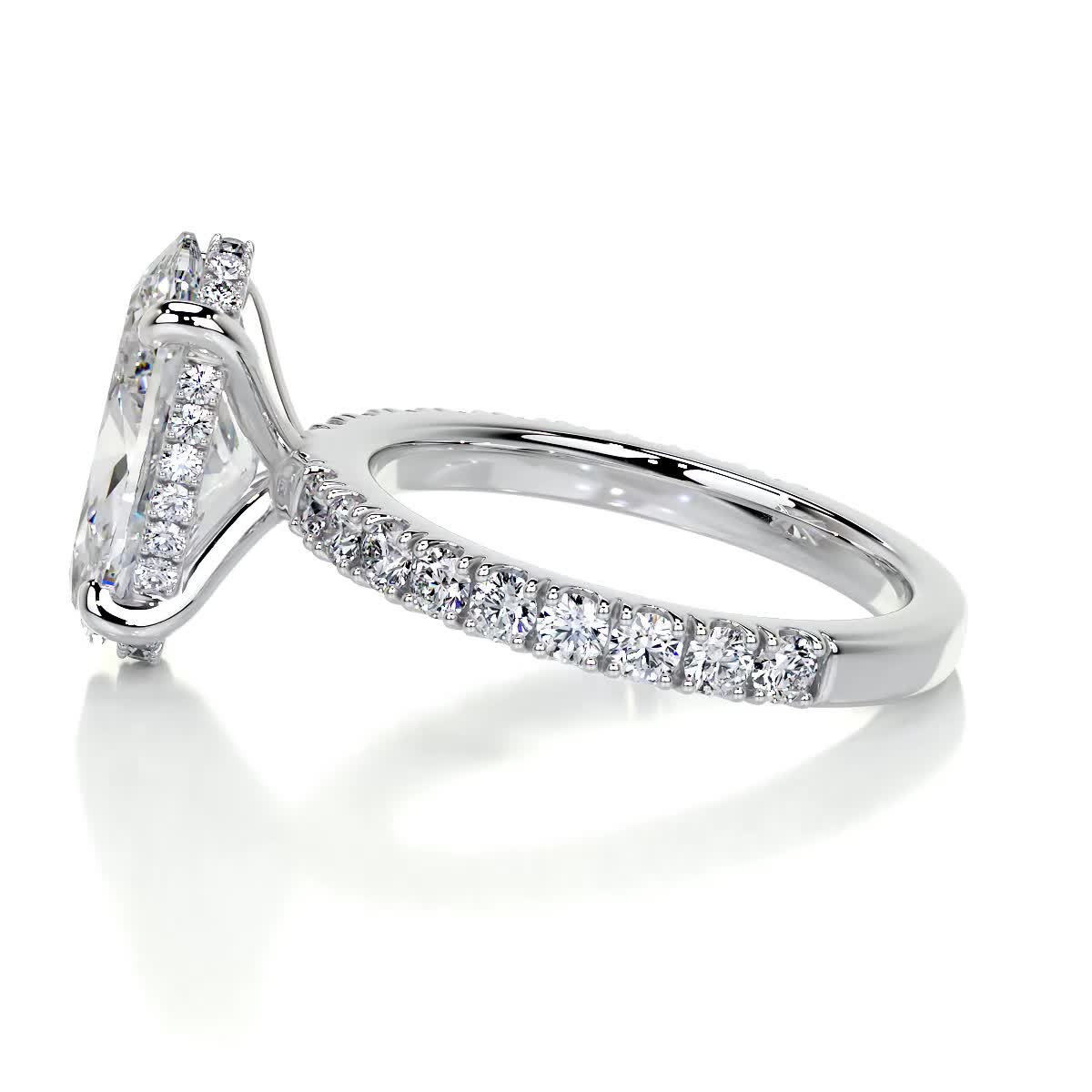 Lucy Diamond Engagement Ring -Platinum、mySite、hinf8tx79