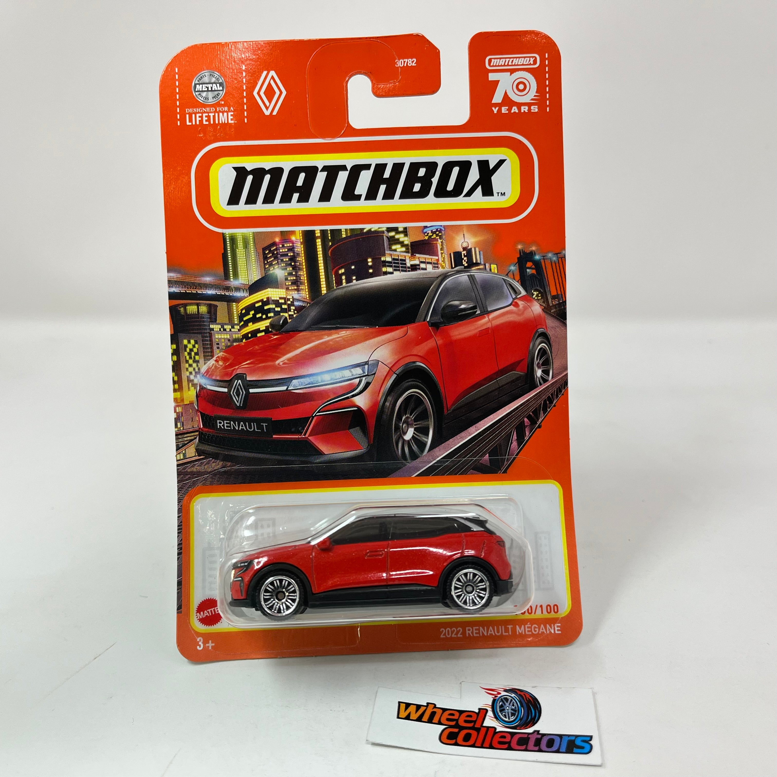 2022 Renault Megane #100 * Red * 2023 Matchbox N Case 70th Ann.、mySite、hgirdovlk