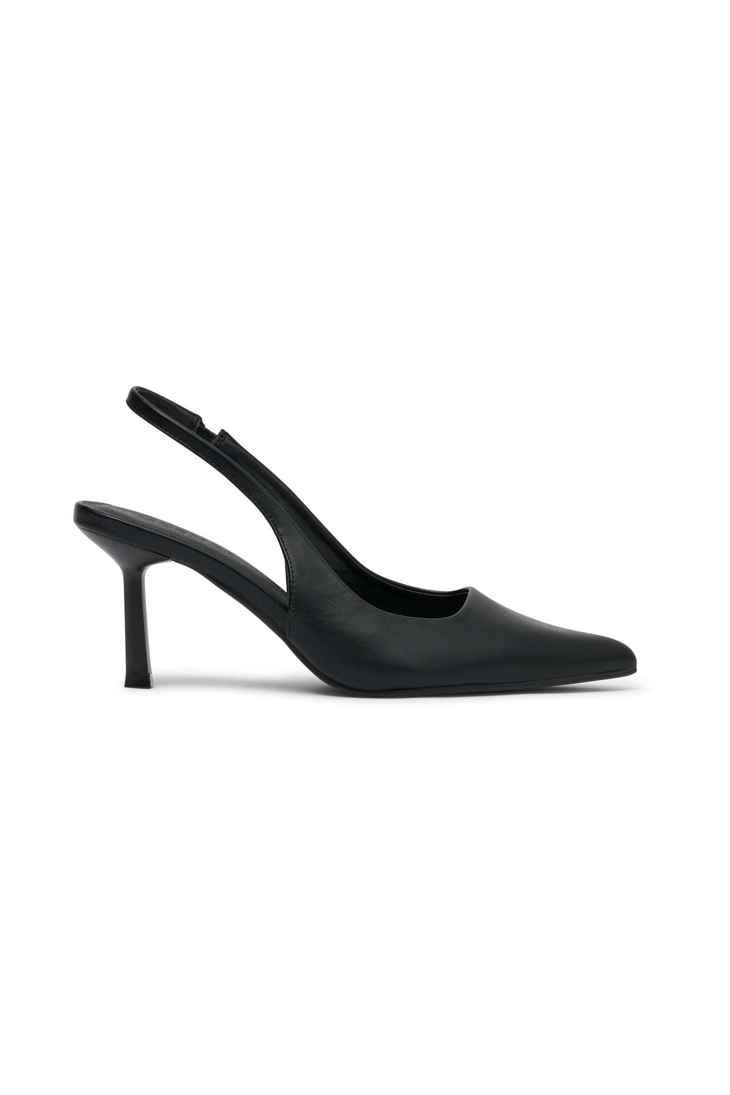 Dasha Sling Back Heels - Black、mySite、solidvoid