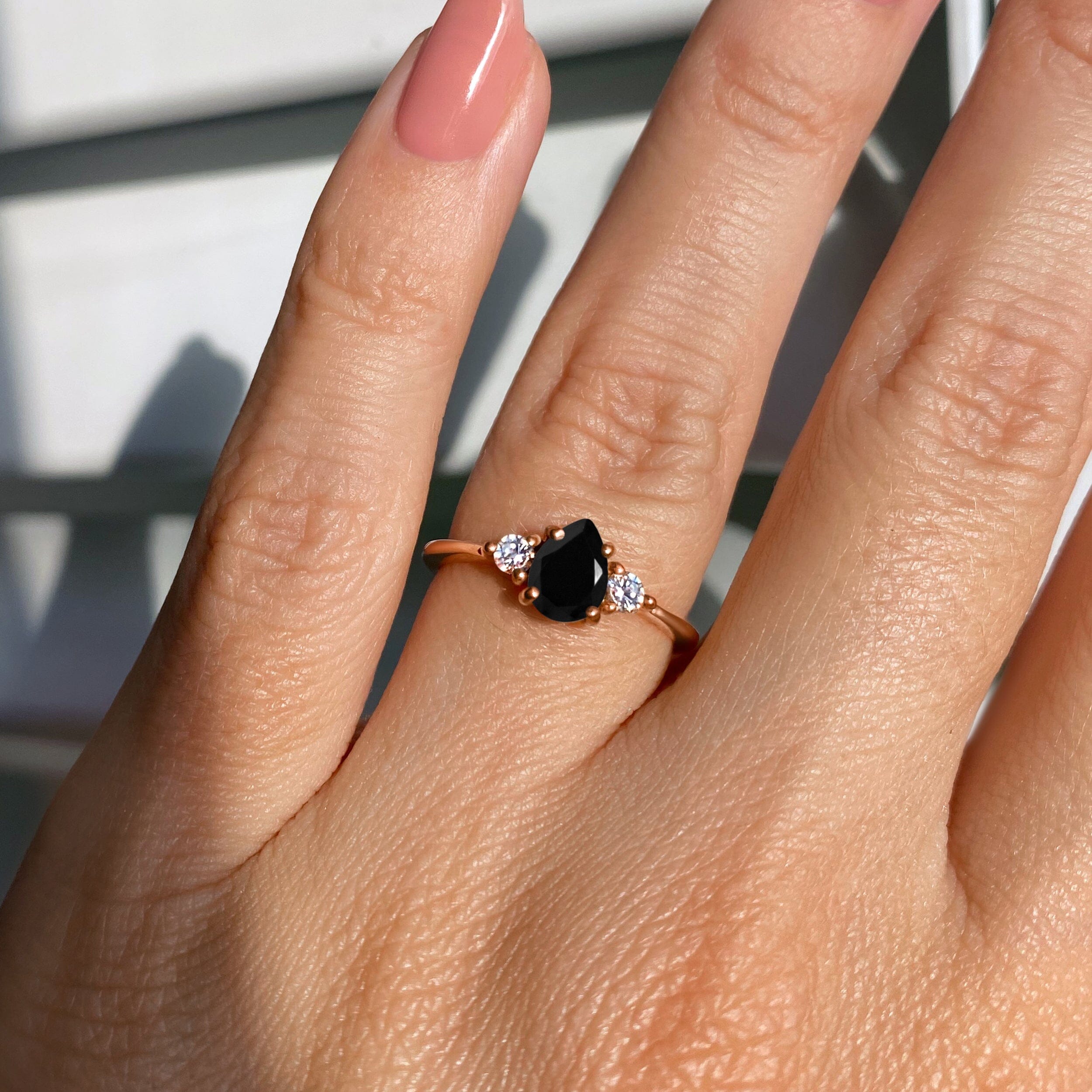 Black Obsidian Ring - Lania、mySite、hinf8tx79