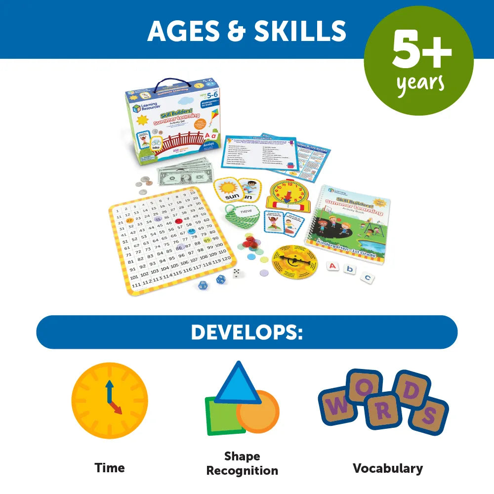 Skill Builders Summer Learning Activity Set - K-1、mySite、lovesweatpilates