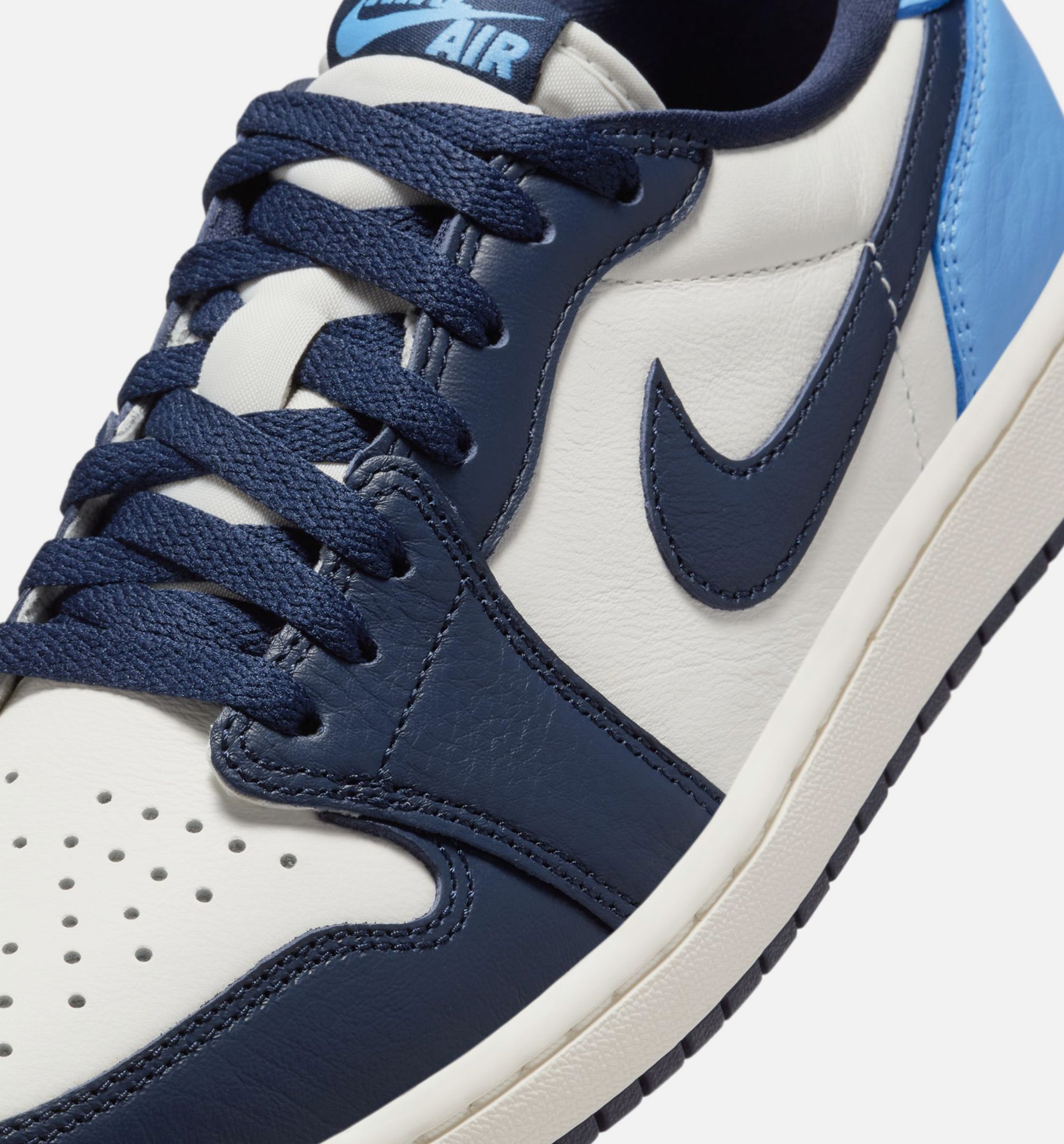 Air Jordan 1 Retro Low OG Obsidian Mens Lifestyle Shoe - Obsidian/University Blue/Sail、mySite、dreamappss