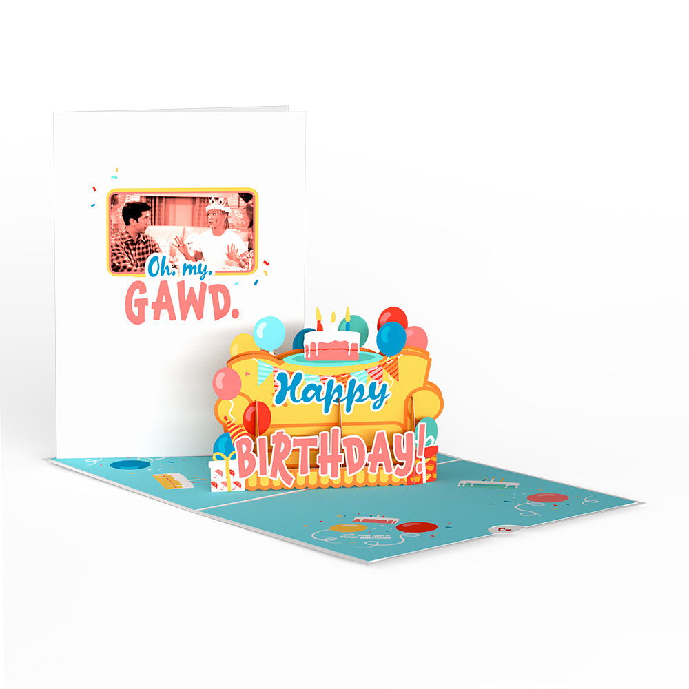 Friends Oh My Gawd Birthday Pop-Up Card、mySite、solidvoid