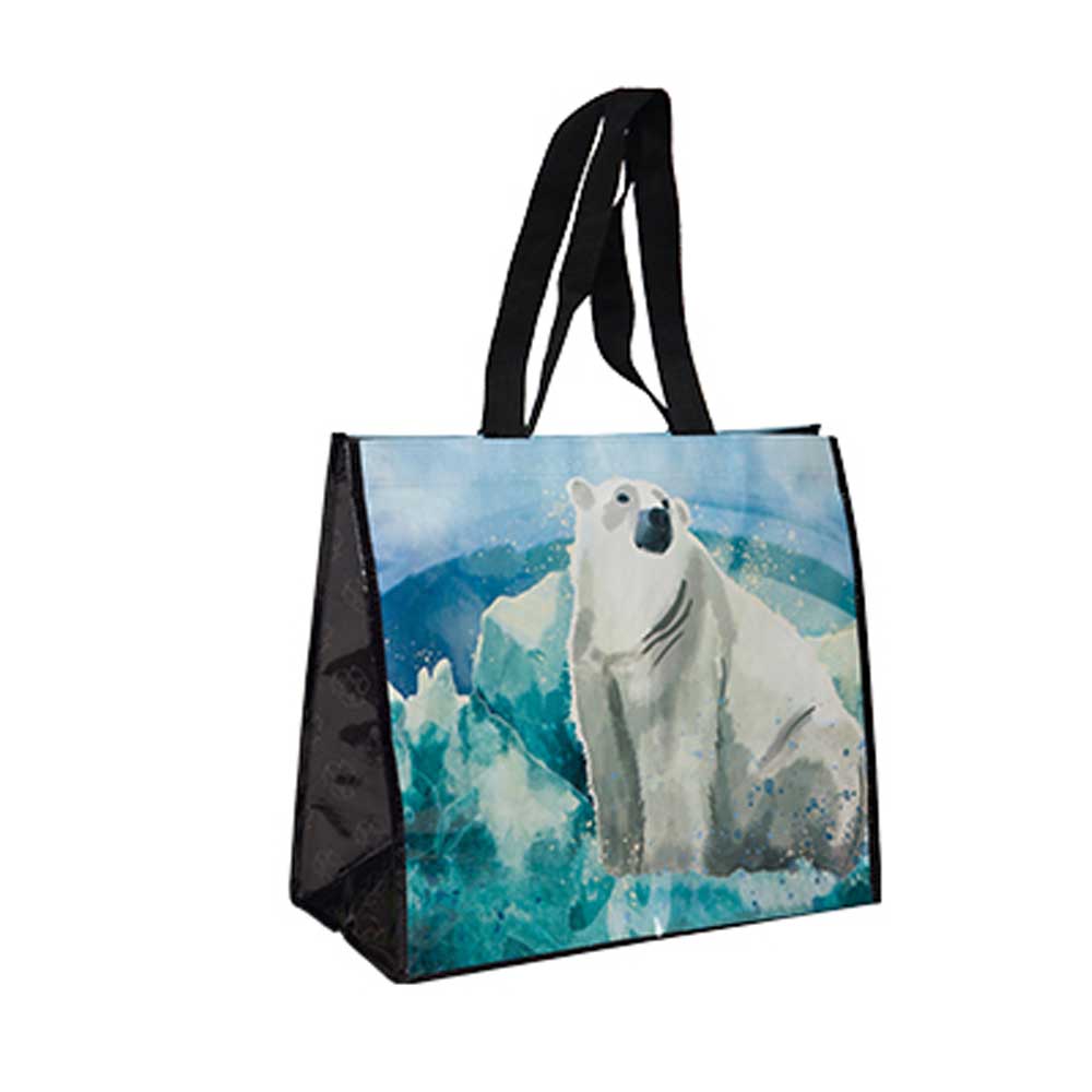 Polar Watercolor Tote Bag、mySite、g9winljtr
