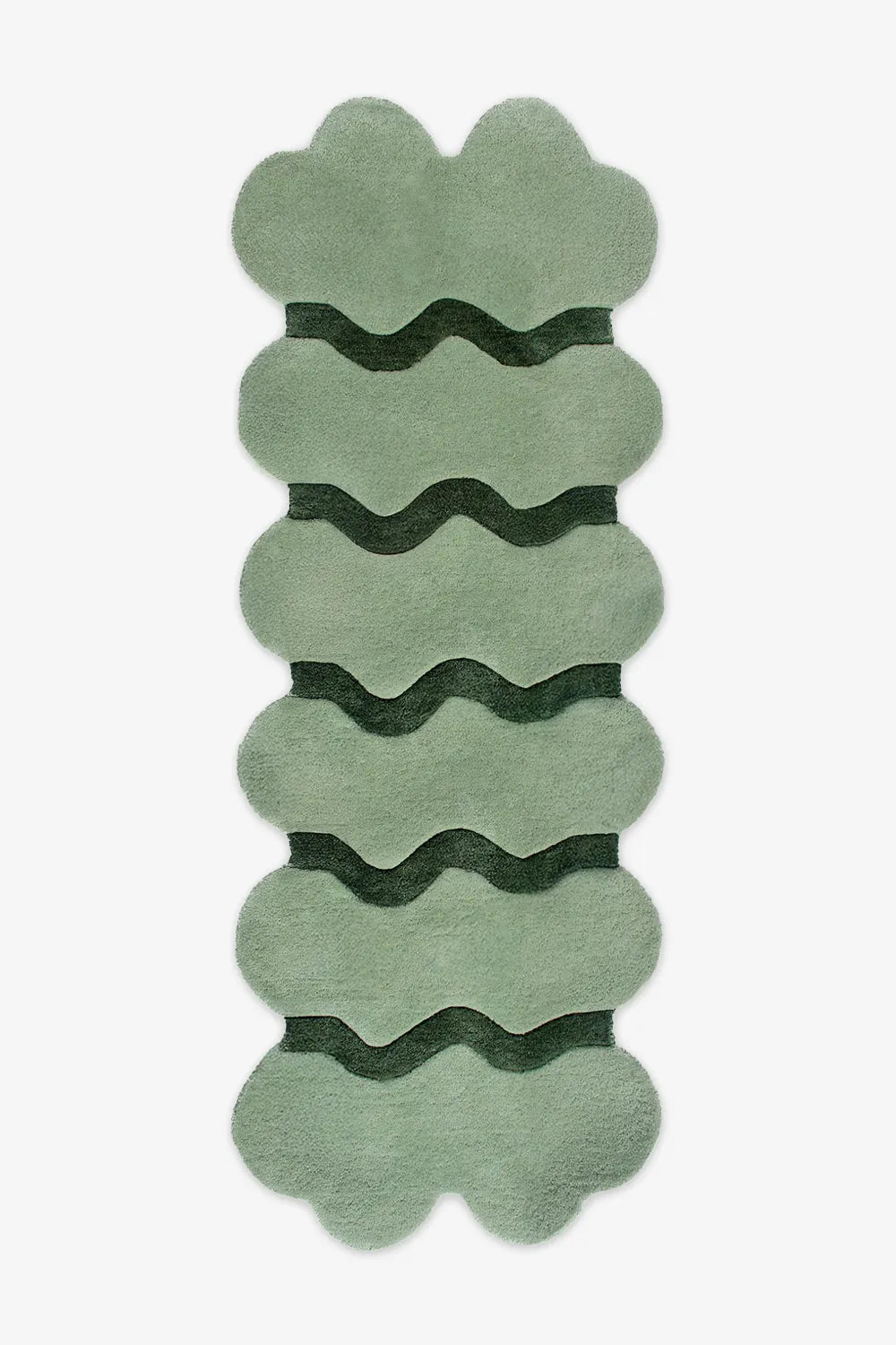 Sculpted Edge Hand Tufted Wool Runner Rug、mySite、gigharbornorthrealestate