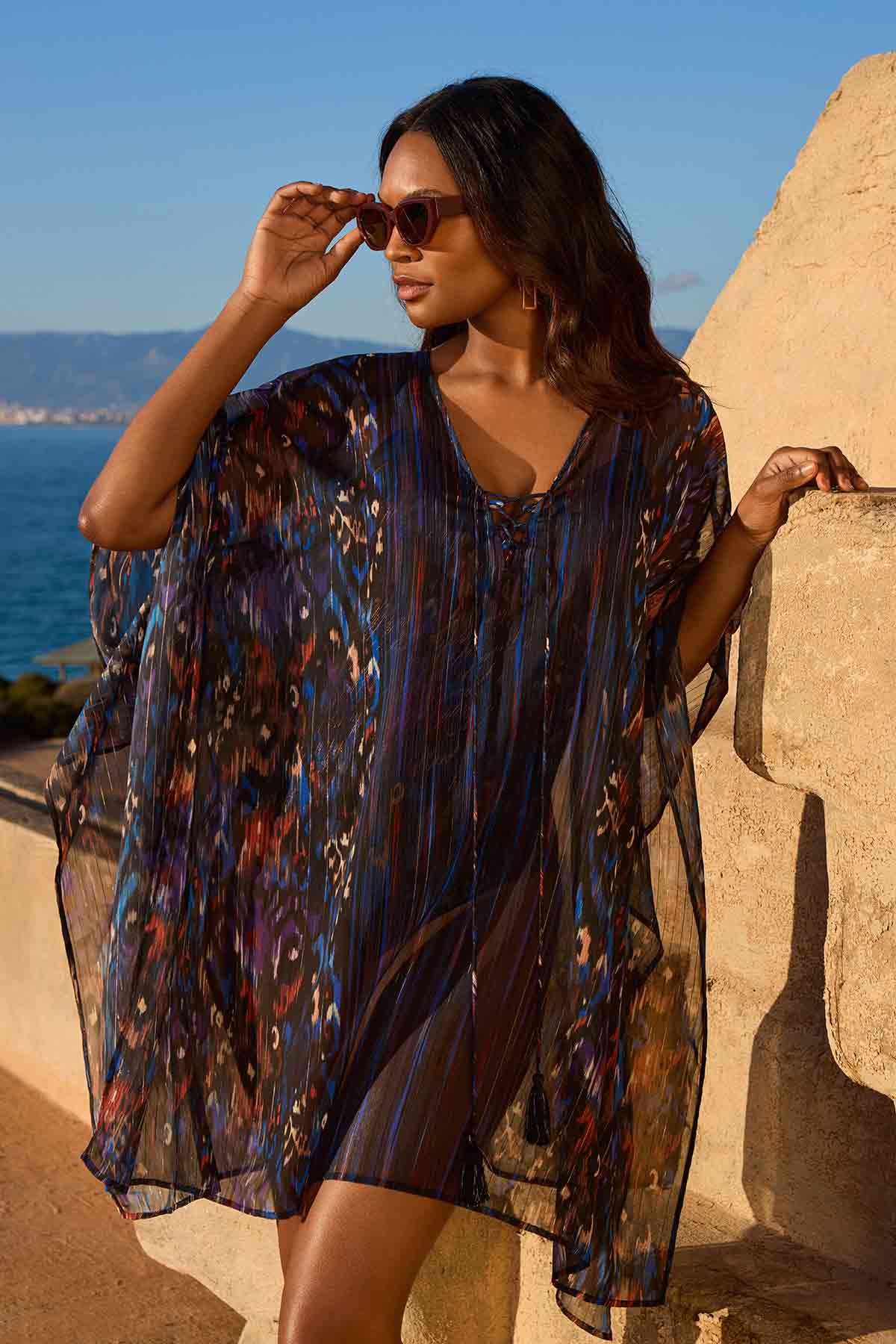  Caftan Cover Up in Tapiz、mySite、justintrudeaud