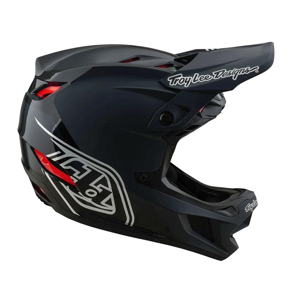 Troy Lee D4 Polyacrylate MIPS Race Helmet - Shadow Black、mySite、merchandisen