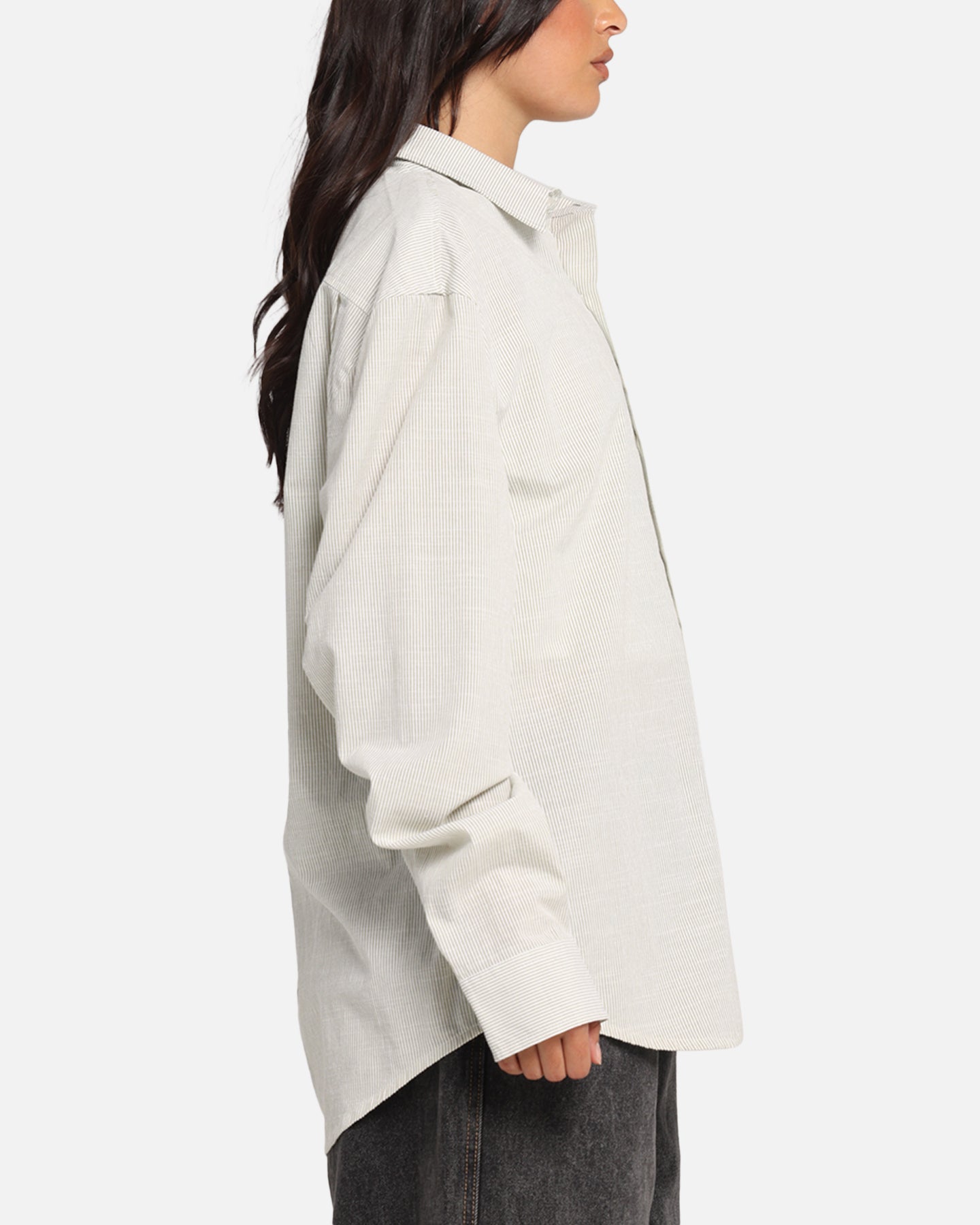 X-Large Oxford Script Button Up Shirt Olive、mySite、zt4zffjzw